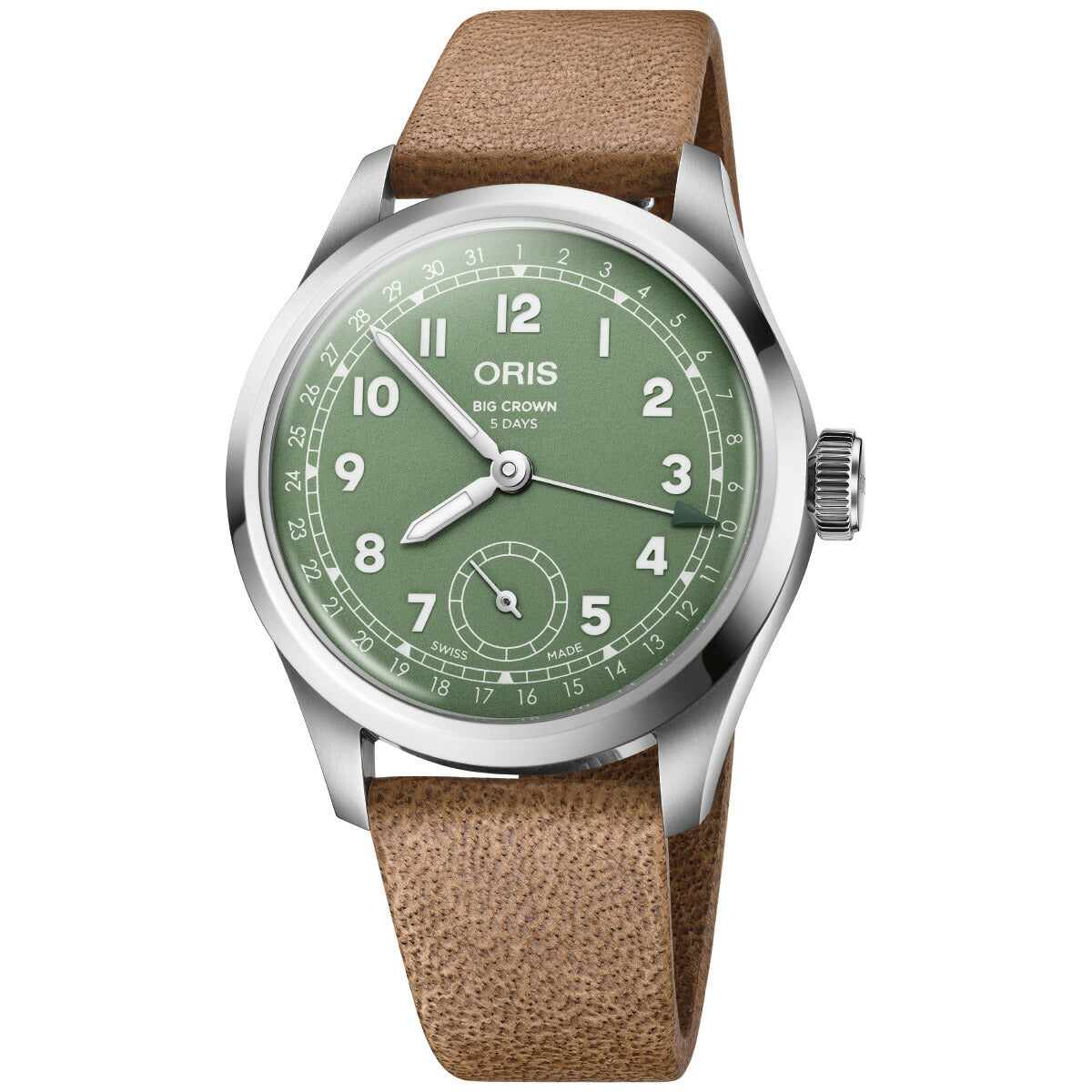 オリス ORIS ビッグクラウン ポインターデイトキャリバー403 BIG CROWN 腕時計 メンズ 自動巻き 01 403 7799 4067-07 6 20 09FC【2025 新作】【60回分割手数料無料!】