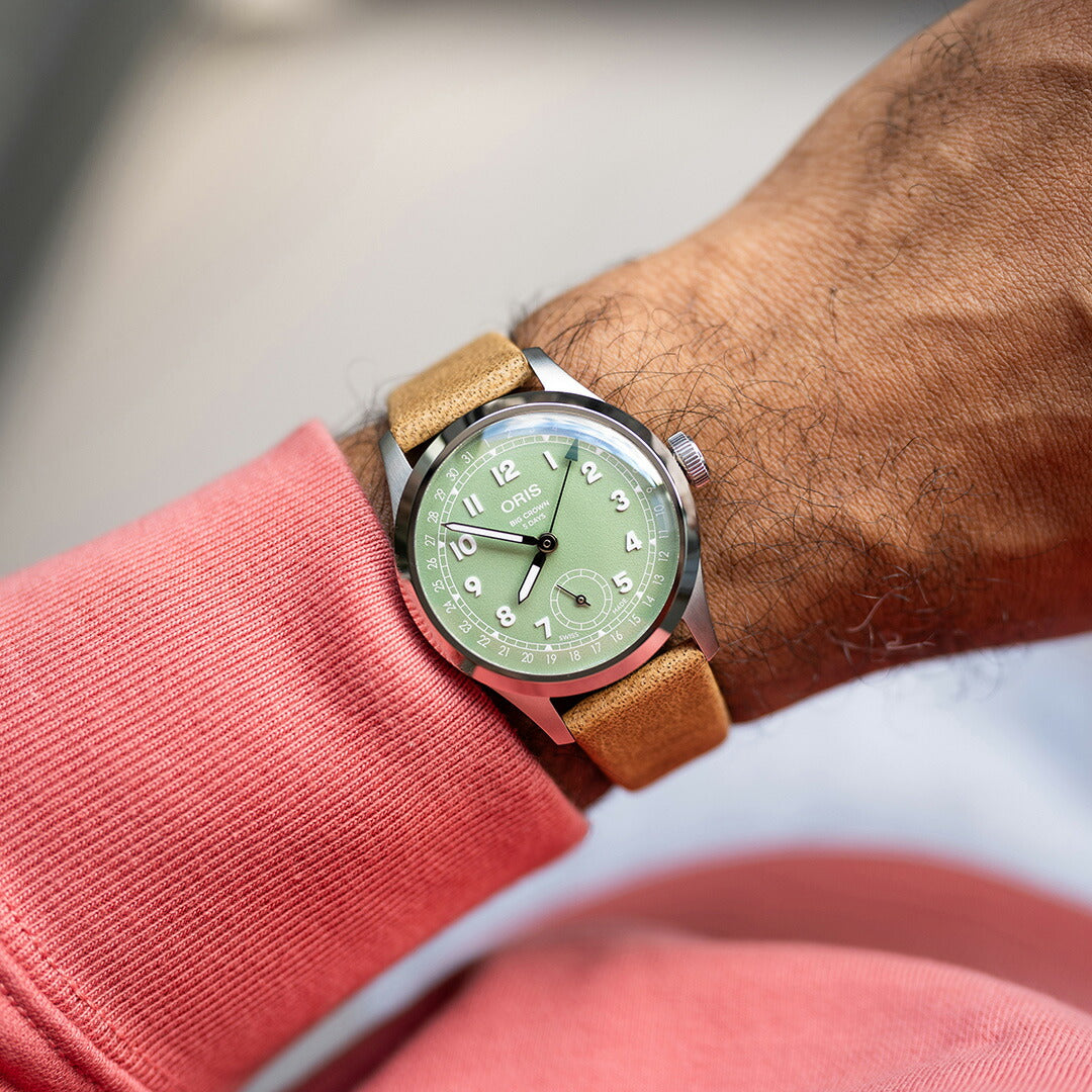 オリス ORIS ビッグクラウン ポインターデイトキャリバー403 BIG CROWN 腕時計 メンズ 自動巻き 01 403 7799 4067-07 6 20 09FC【2025 新作】【60回分割手数料無料!】