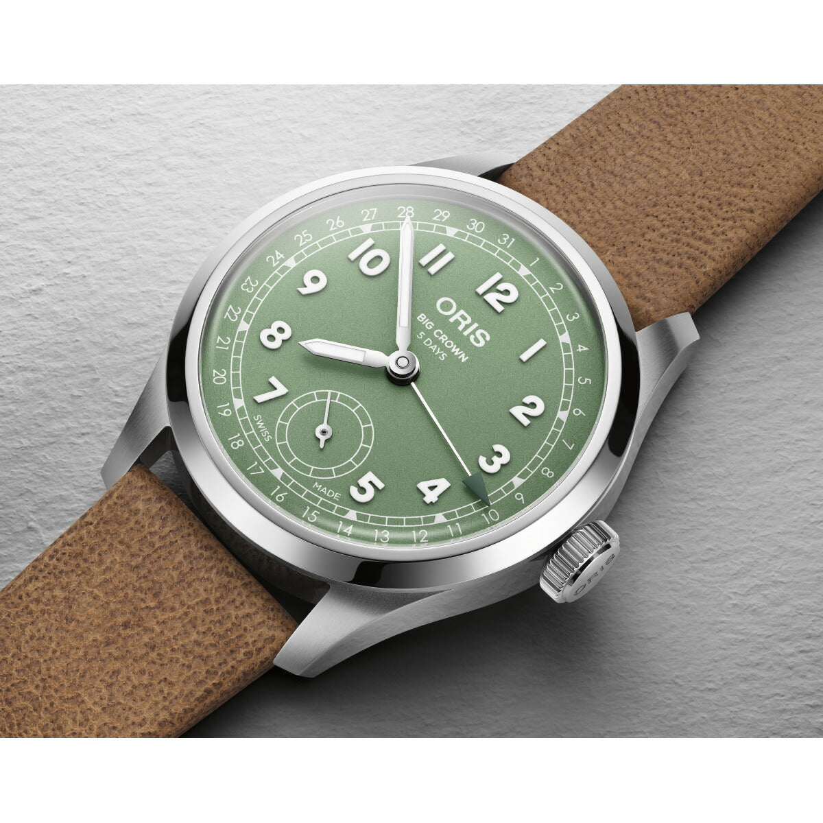 オリス ORIS ビッグクラウン ポインターデイトキャリバー403 BIG CROWN 腕時計 メンズ 自動巻き 01 403 7799 4067-07 6 20 09FC【2025 新作】【60回分割手数料無料!】