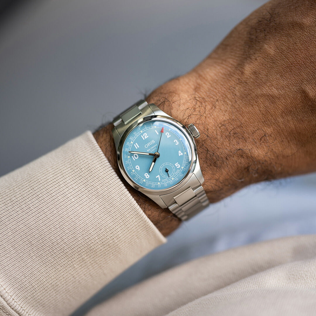 オリス ORIS ビッグクラウン ポインターデイトキャリバー473 BIG CROWN 腕時計 メンズ 手巻き 01 473 7786 4065-07 8 19 06【2025 新作】【60回分割手数料無料!】