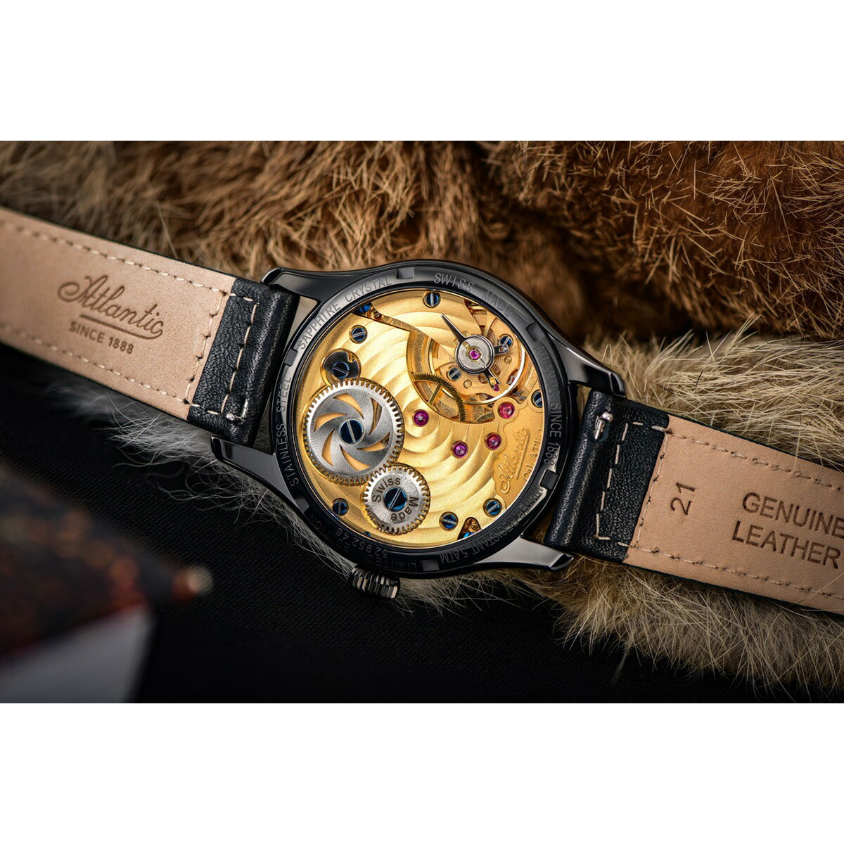 アトランティック ATLANTIC 腕時計 メンズ 手巻き ワールドマスター マニュファクチュール キャリバー ATL-1 限定モデル 52952.46.63R【60回分割手数料無料!】