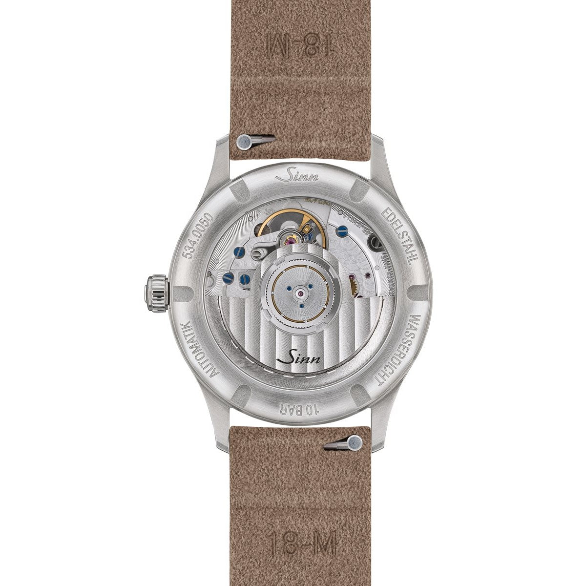Sinn ジン 534 Mother-of-Pearl W 自動巻 腕時計 Classic Timepieces Ladies Watches クラシック アルカンターラ サンドカラー ドイツ製【60回分割手数料無料!】