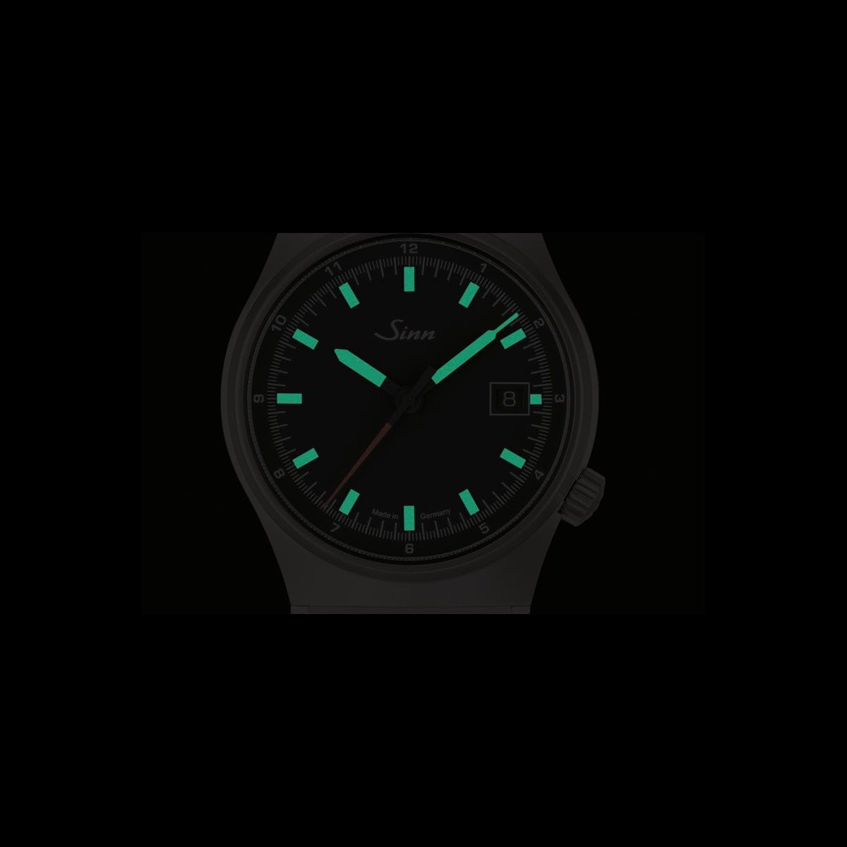 Sinn ジン 544 RS 自動巻き 腕時計 メンズ Instrument Watches インストゥルメント ウォッチ インテグレーションカウレザーストラップ ドイツ製