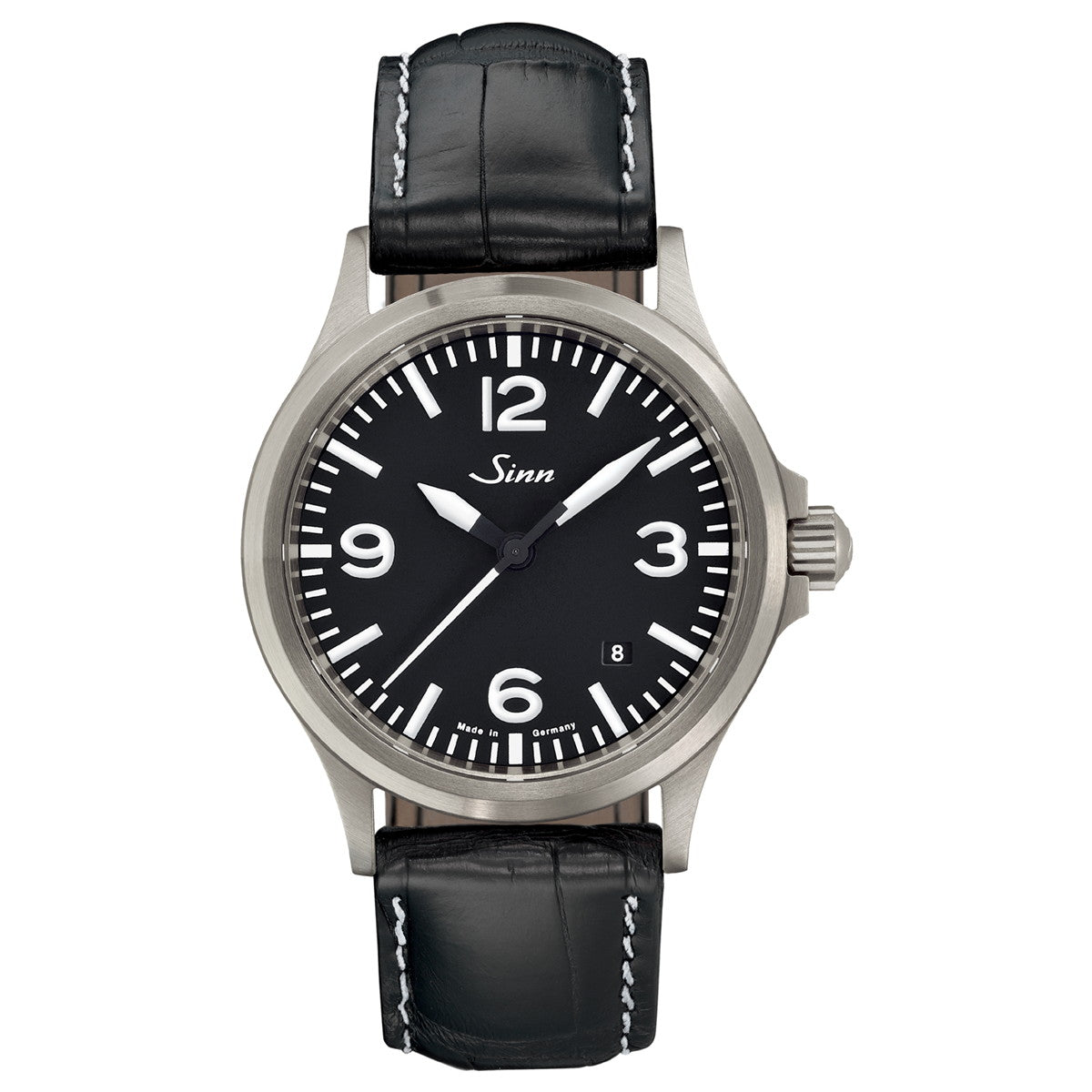 Sinn ジン 556.A 自動巻き 腕時計 メンズ Pilot Watches パイロットウォッチ 型押しカウレザーストラップ ドイツ製【60回分割手数料無料!】