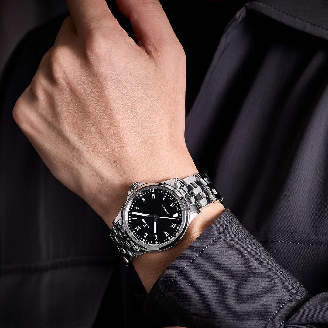 Sinn ジン 556 Polished JP 自動巻き 日本限定100本 腕時計 メンズ Pilot Watches パイロットウォッチ 5連ブレスレット ドイツ製【60回分割手数料無料!】