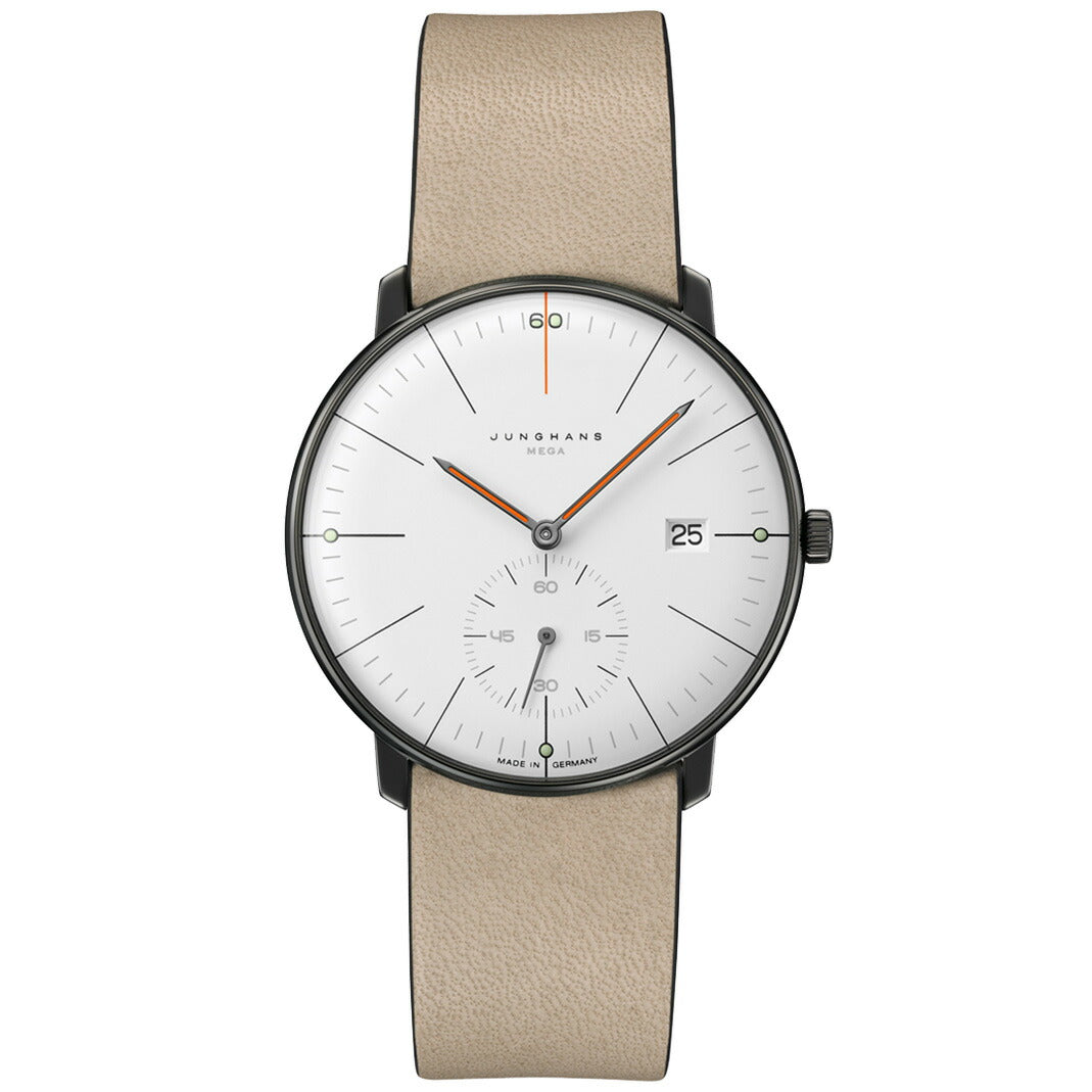 ユンハンス JUNGHANS Max Bill MEGA Kleine Sekunde マックス ビル メガ クライネ セコンド エディション60 腕時計 メンズ 電波時計 世界限定1060本 58 4100 02【60回分割手数料無料!】