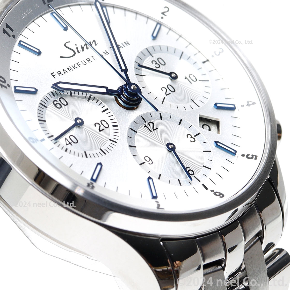 Sinn ジン 6000.JUB.III 自動巻き 腕時計 メンズ クロノグラフ ステンレスバンド ドイツ製 世界限定250本【60回分割手数料無料!】