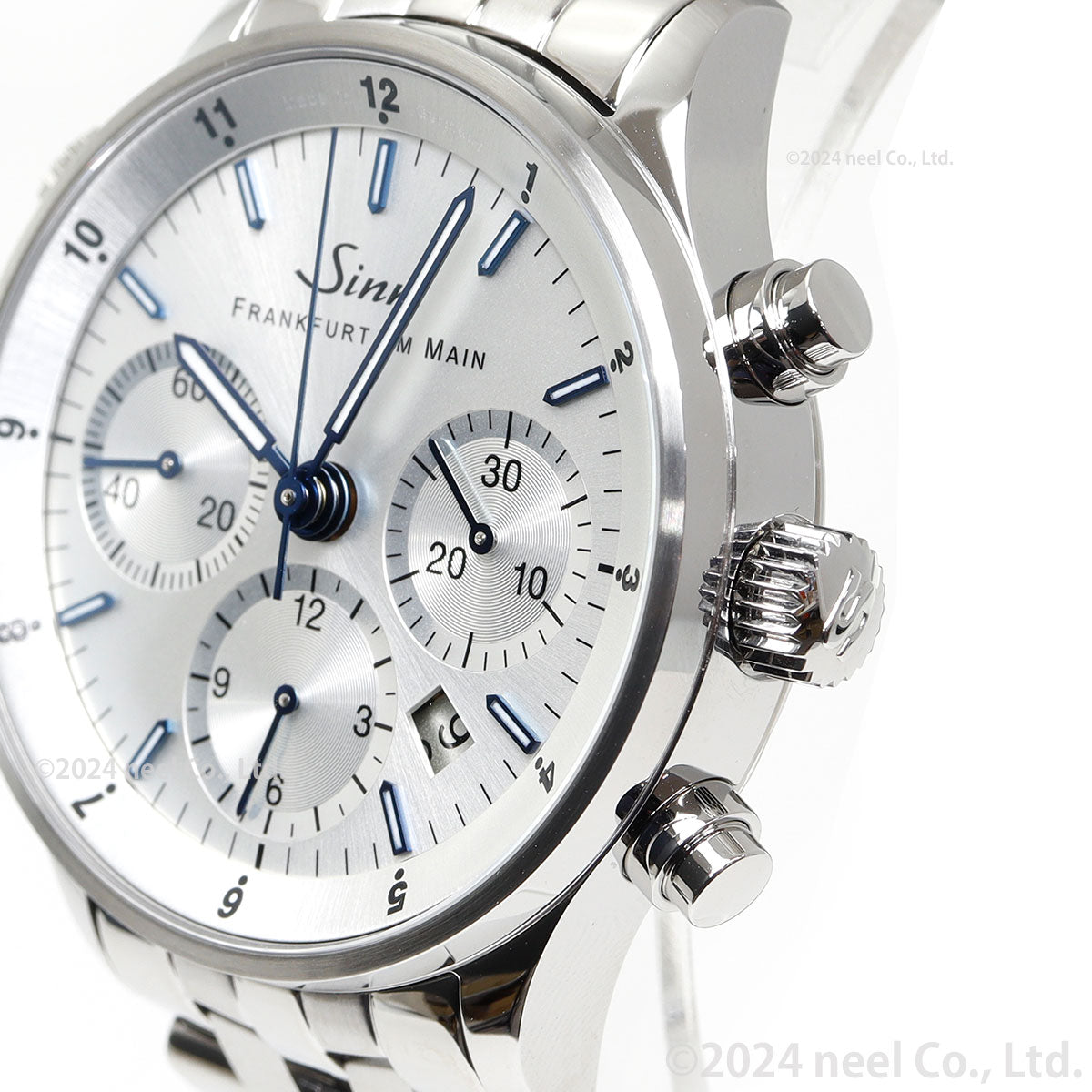 Sinn ジン 6000.JUB.III 自動巻き 腕時計 メンズ クロノグラフ ステンレスバンド ドイツ製 世界限定250本【60回分割手数料無料!】