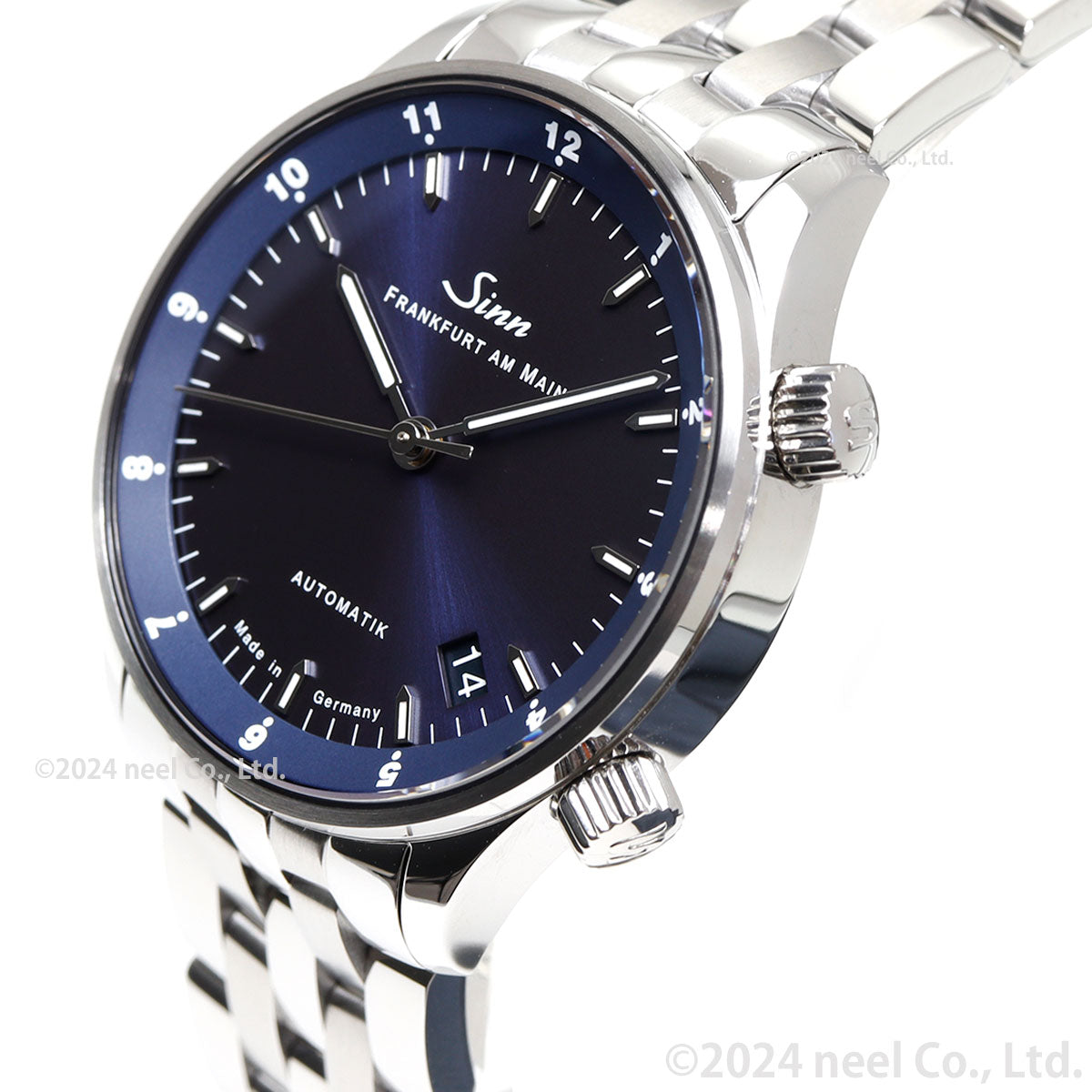 Sinn ジン 6033.B 自動巻き 腕時計 メンズ ステンレスバンド ドイツ製 世界限定250本【60回分割手数料無料!】