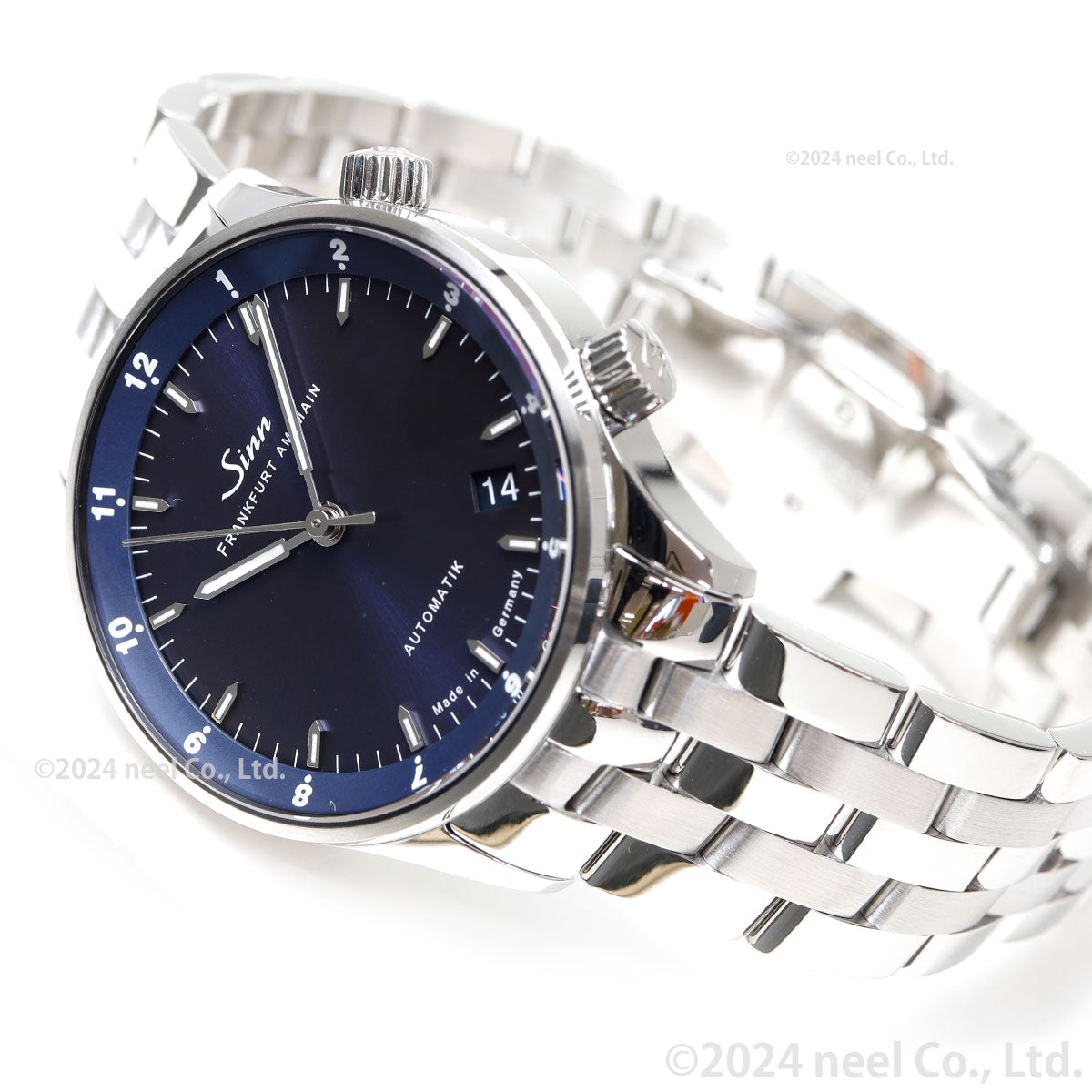 Sinn ジン 6033.B 自動巻き 腕時計 メンズ ステンレスバンド ドイツ製 世界限定250本【60回分割手数料無料!】