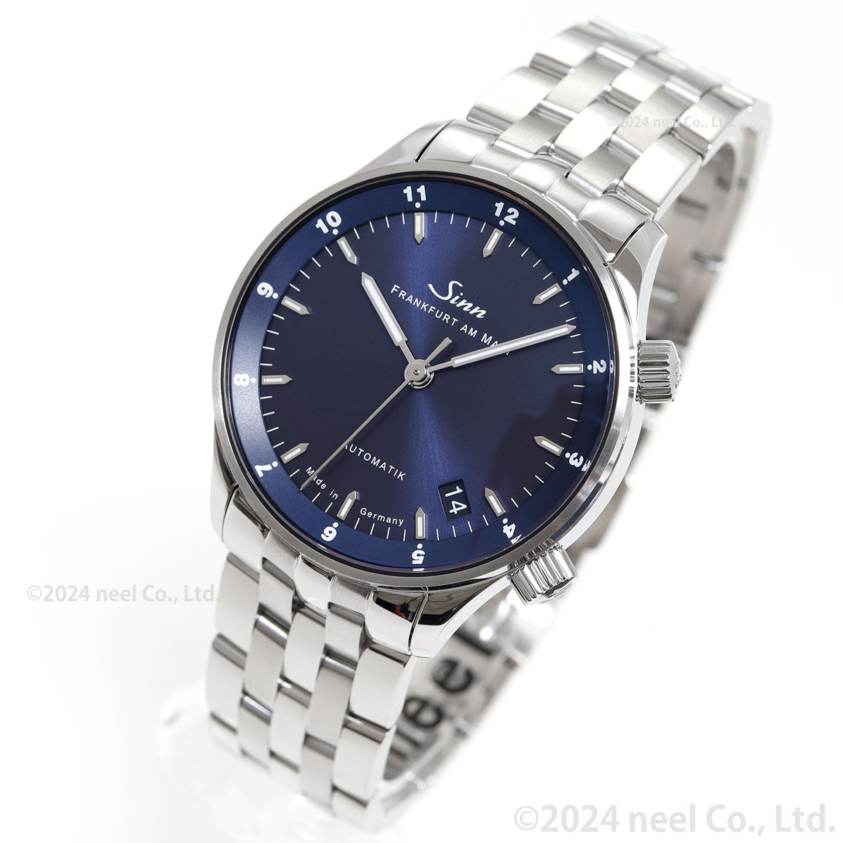 Sinn ジン 6033.B 自動巻き 腕時計 メンズ ステンレスバンド ドイツ製 世界限定250本【60回分割手数料無料!】