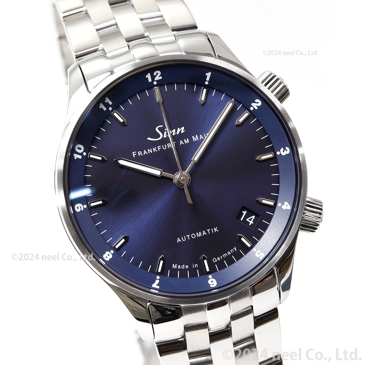 Sinn ジン 6033.B 自動巻き 腕時計 メンズ ステンレスバンド ドイツ製 世界限定250本【60回分割手数料無料!】