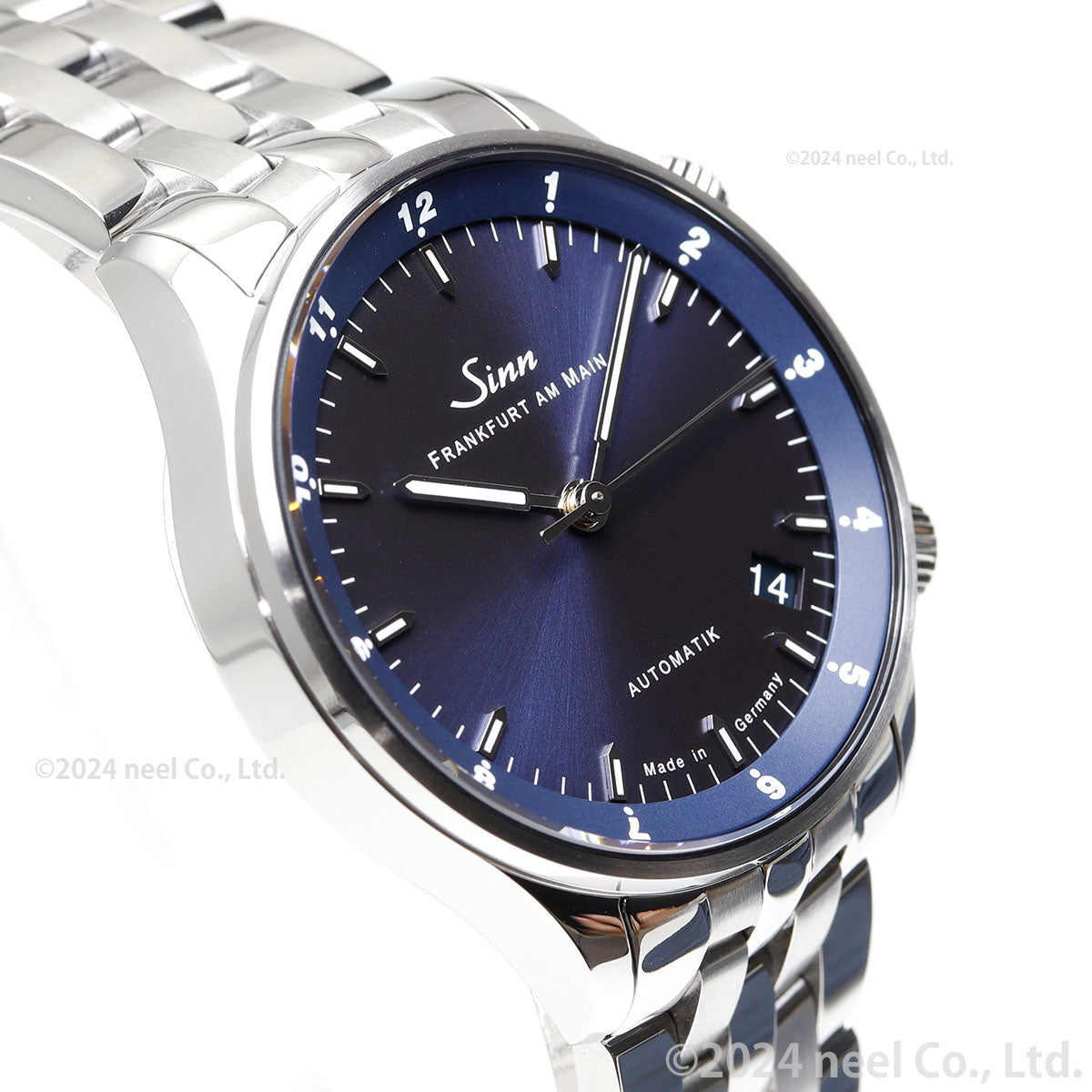 Sinn ジン 6033.B 自動巻き 腕時計 メンズ ステンレスバンド ドイツ製 世界限定250本【60回分割手数料無料!】