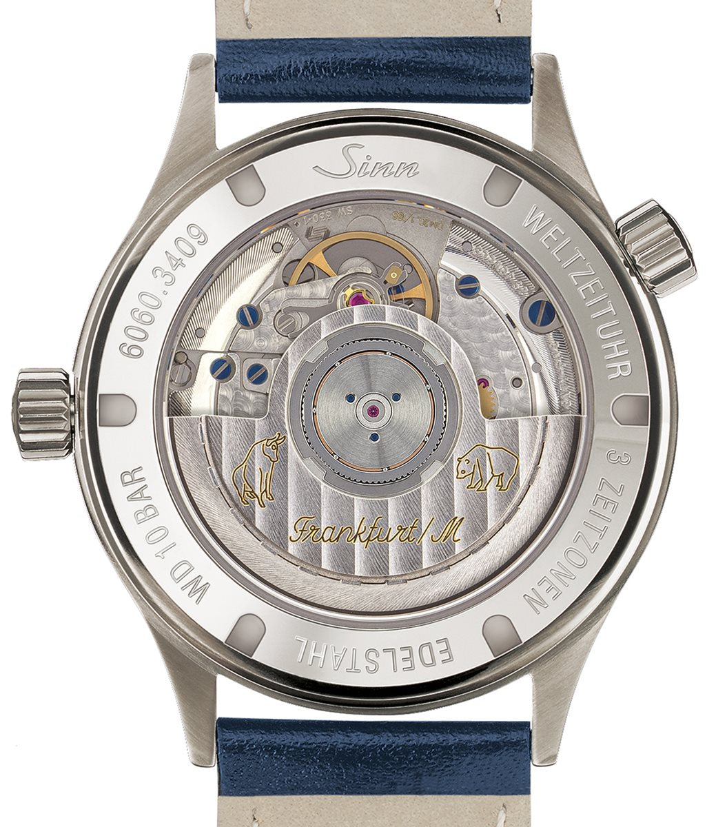 Sinn ジン 6060.B 自動巻き 腕時計 メンズ Frankfurt Financial Watches フランクフルト ファイナンシャル ウォッチ ステンレスバンド 替バンド付き ドイツ製【60回分割手数料無料!】