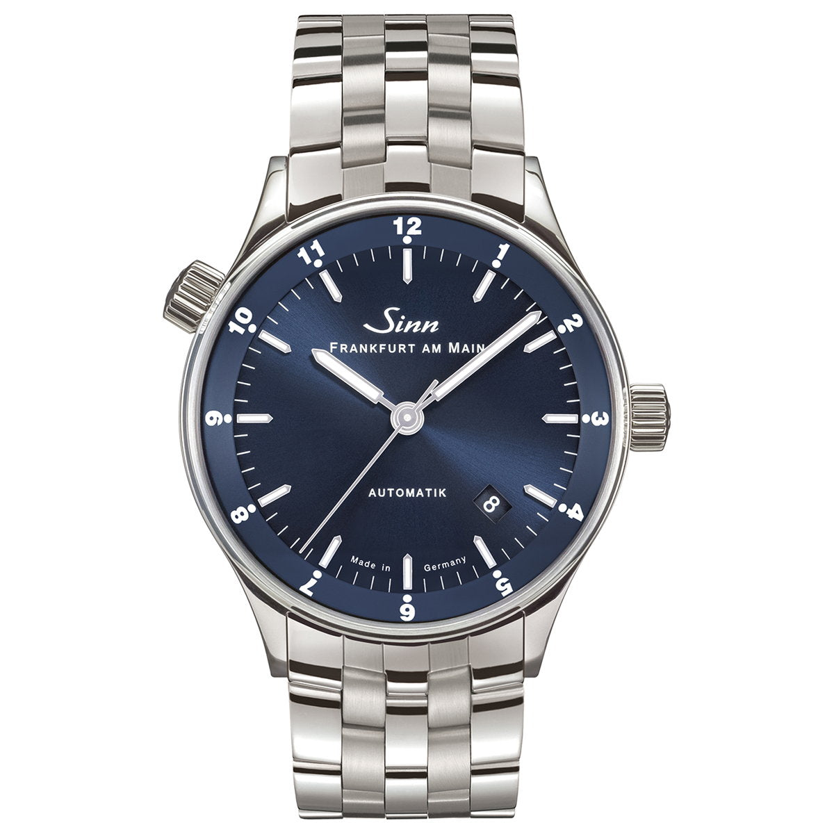 Sinn ジン 6068.B 自動巻き 腕時計 メンズ Frankfurt Financial Watches フランクフルト ファイナンシャル ウォッチ ステンレスバンド 替バンド付き ドイツ製【60回分割手数料無料!】