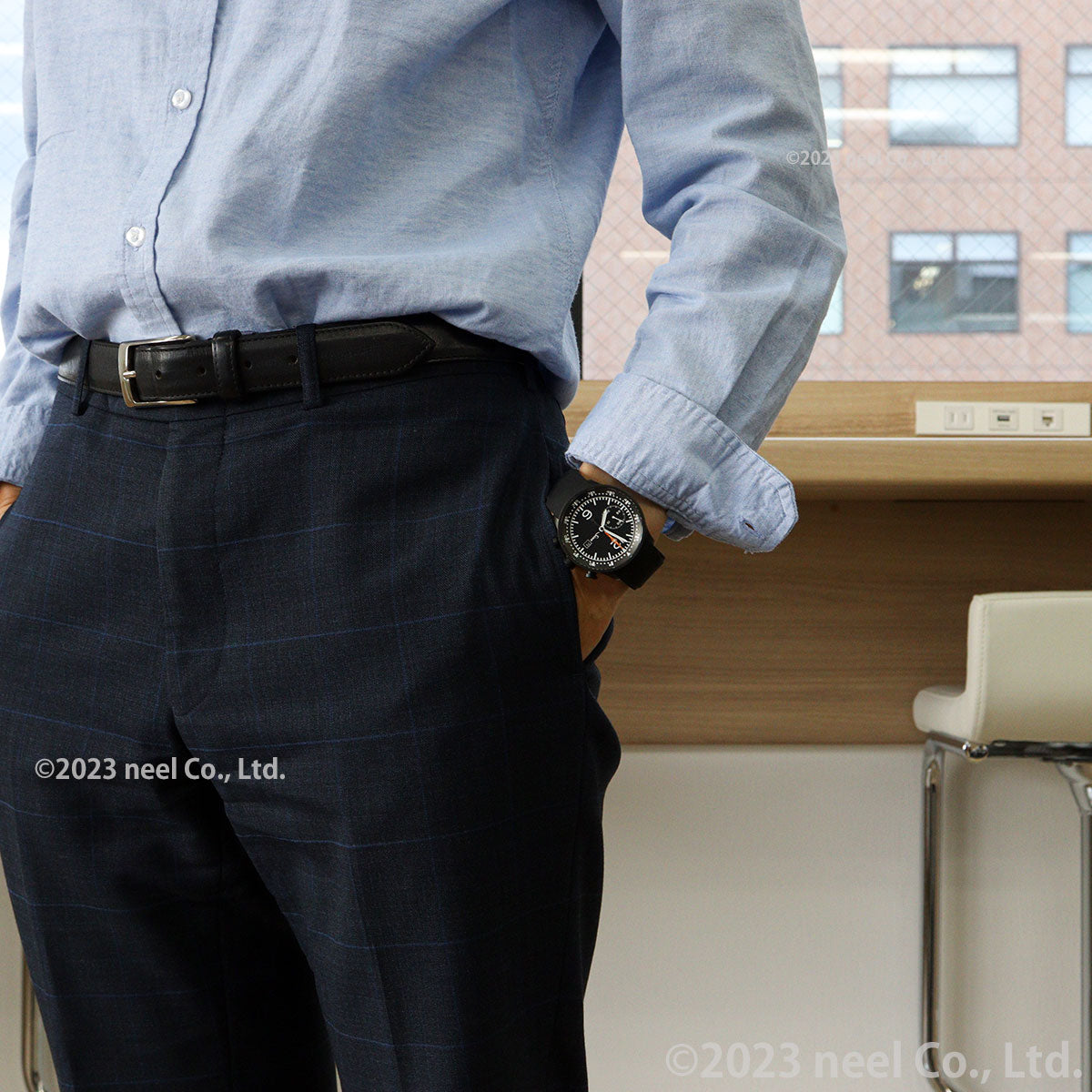 Sinn ジン 717 自動巻き 腕時計 メンズ Instrument Chronographs インストゥルメント クロノグラフ シリコンストラップ ドイツ製【60回分割手数料無料!】