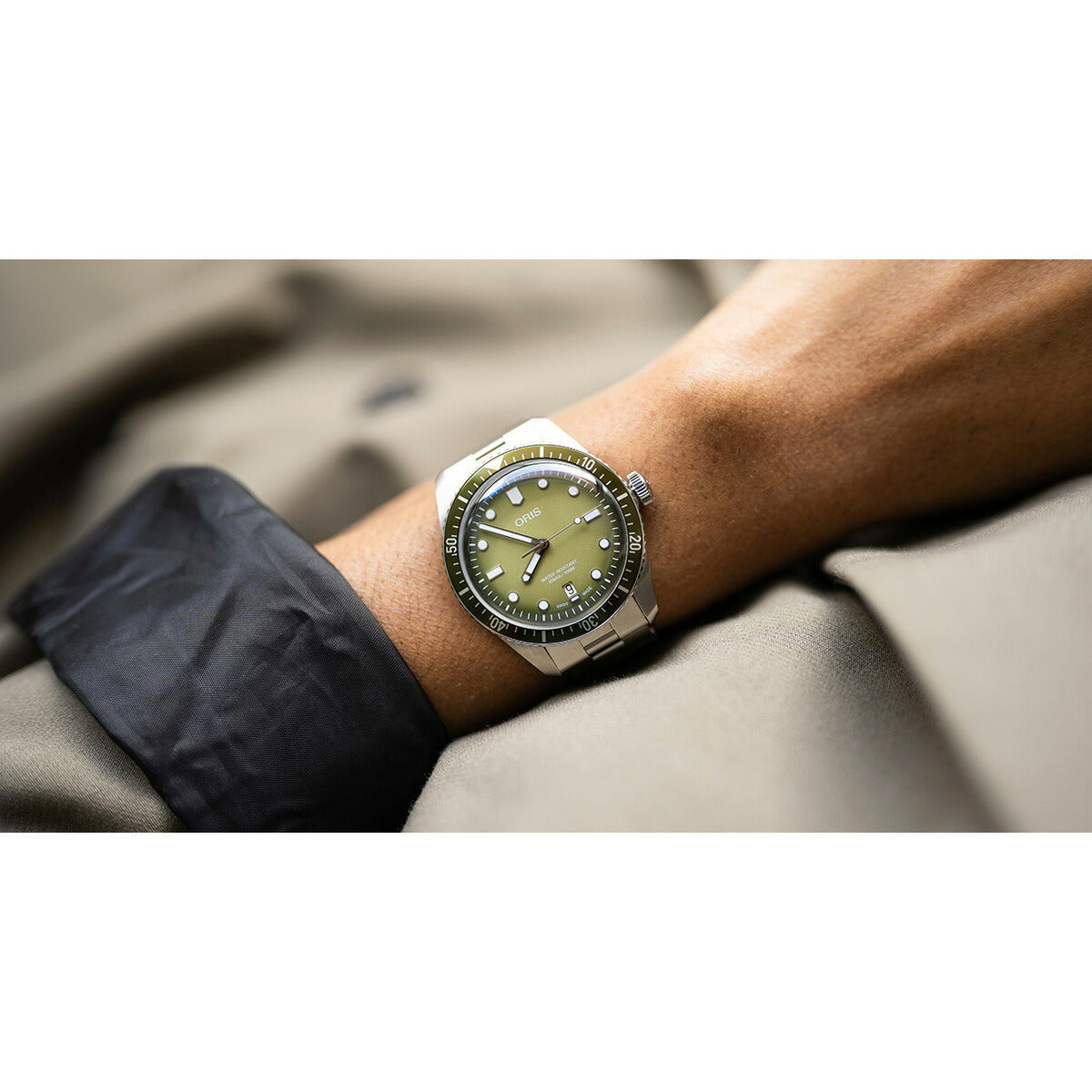 オリス ORIS ダイバーズ65デイト DIVERS ダイバーズウォッチ 腕時計 メンズ 自動巻き 01 733 7707 4057-07 8 20 18【60回分割手数料無料!】