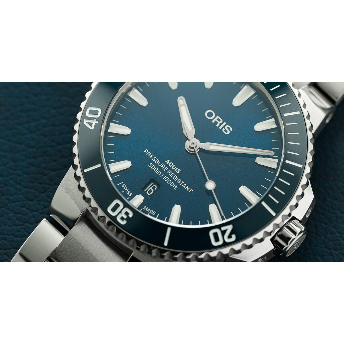 オリス ORIS アクイスデイト AQUIS DATE ダイバーズウォッチ 腕時計 メンズ 自動巻き 01 733 7787 4135-07 8 22 04PEB【60回分割手数料無料!】