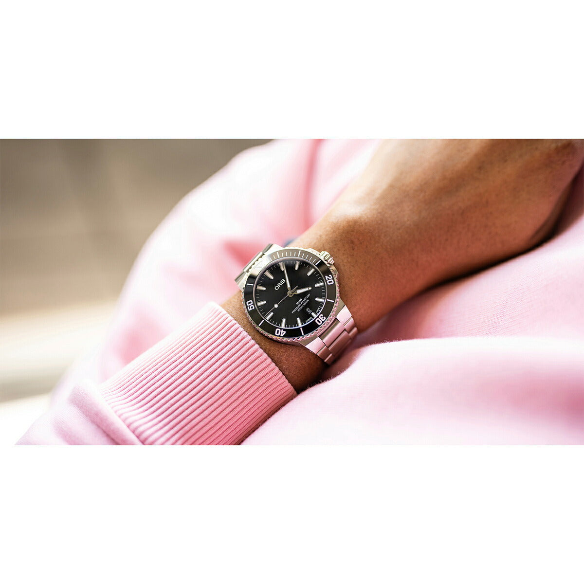 オリス ORIS アクイスデイト AQUIS DATE ダイバーズウォッチ 腕時計 メンズ 自動巻き 01 733 7787 4154-07 8 22 04PEB【60回分割手数料無料!】