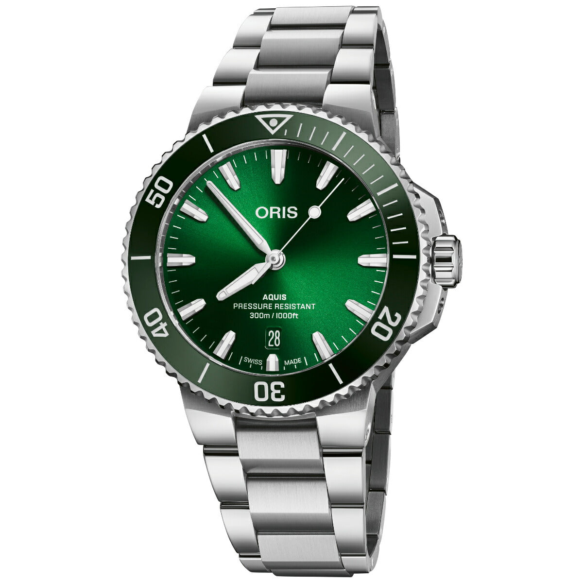 オリス ORIS アクイスデイト AQUIS DATE ダイバーズウォッチ 腕時計 メンズ 自動巻き 01 733 7787 4157-07 8 22 04PEB【60回分割手数料無料!】