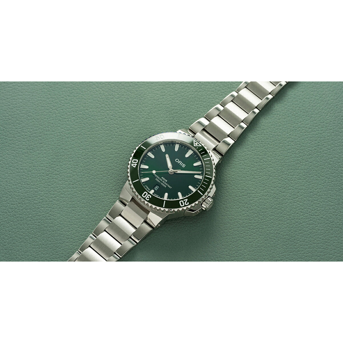 オリス ORIS アクイスデイト AQUIS DATE ダイバーズウォッチ 腕時計 メンズ 自動巻き 01 733 7787 4157-07 8 22 04PEB【60回分割手数料無料!】