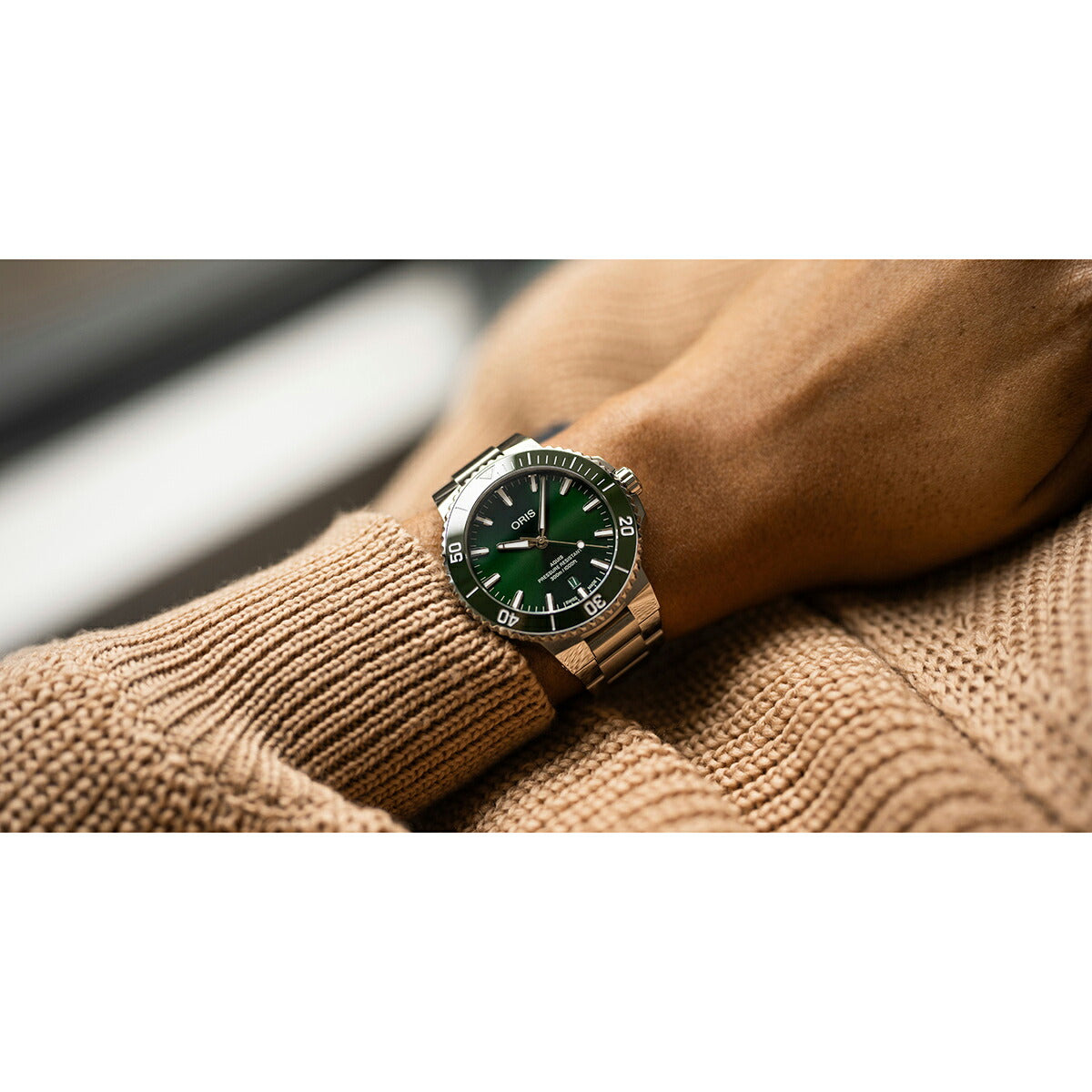 オリス ORIS アクイスデイト AQUIS DATE ダイバーズウォッチ 腕時計 メンズ 自動巻き 01 733 7787 4157-07 8 22 04PEB【60回分割手数料無料!】