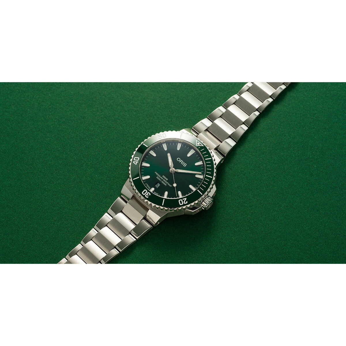 オリス ORIS アクイスデイト AQUIS DATE ダイバーズウォッチ 腕時計 メンズ 自動巻き 01 733 7789 4157-07 8 23 04PEB【60回分割手数料無料!】