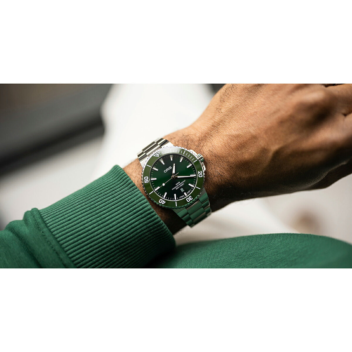 オリス ORIS アクイスデイト AQUIS DATE ダイバーズウォッチ 腕時計 メンズ 自動巻き 01 733 7789 4157-07 8 23 04PEB【60回分割手数料無料!】