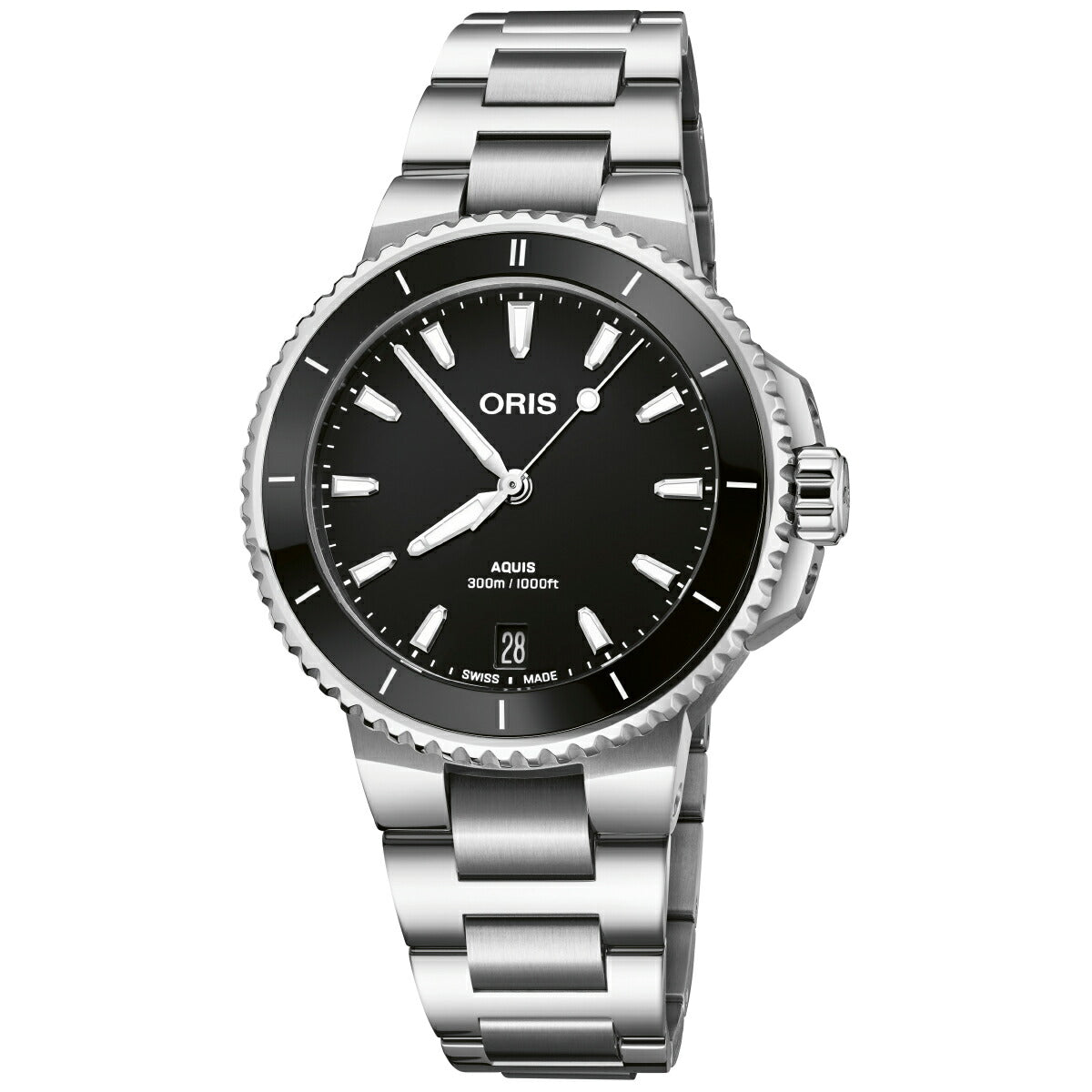オリス ORIS アクイスデイト AQUIS DATE ダイバーズウォッチ 腕時計 レディース 自動巻き 01 733 7792 4154-07 8 19 05P【60回分割手数料無料!】