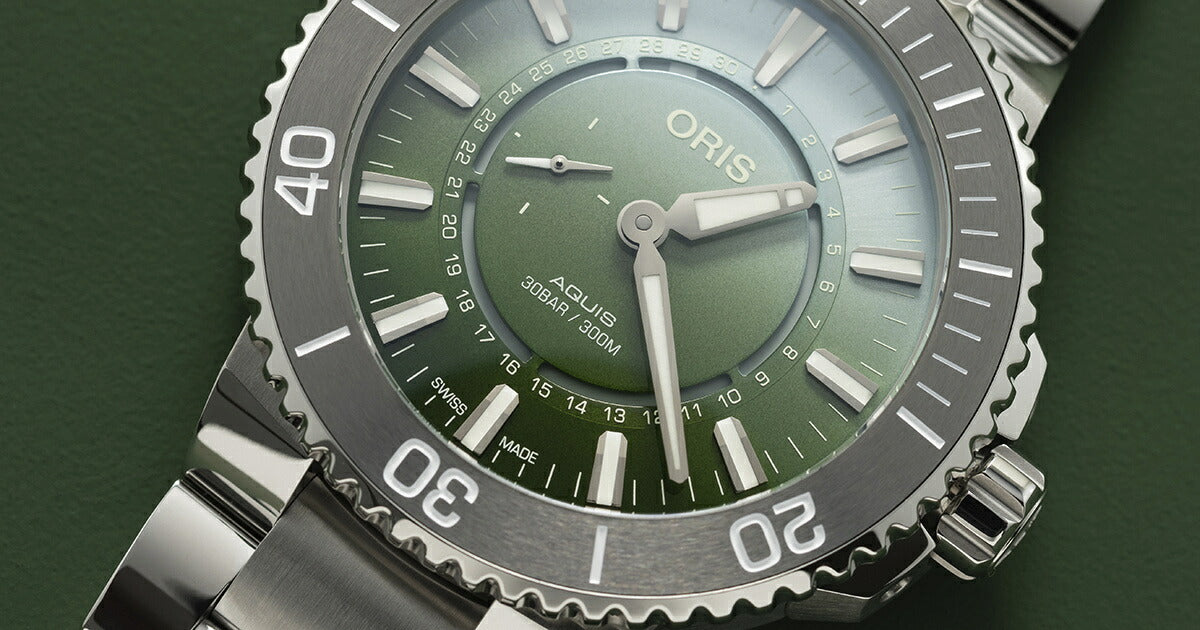 オリス ORIS ダットワットリミテッドエディションII DAT WATT LIMITED EDITION II アクイス AQUIS 限定 腕時計 メンズ 自動巻き 01 743 7734 4197-Set【60回分割手数料無料!】
