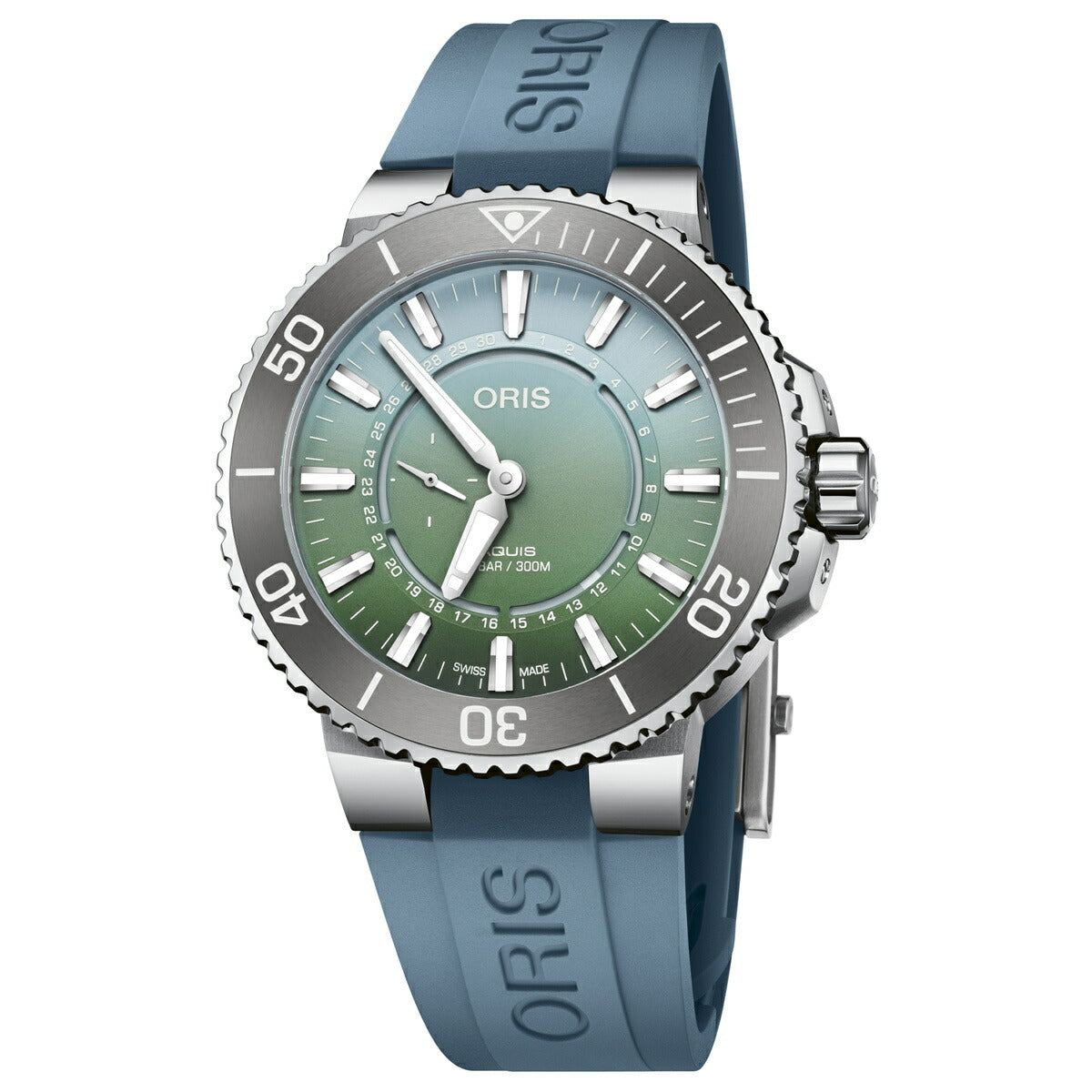 オリス ORIS ダットワットリミテッドエディションII DAT WATT LIMITED EDITION II アクイス AQUIS 限定 腕時計 メンズ 自動巻き 01 743 7734 4197-Set【60回分割手数料無料!】