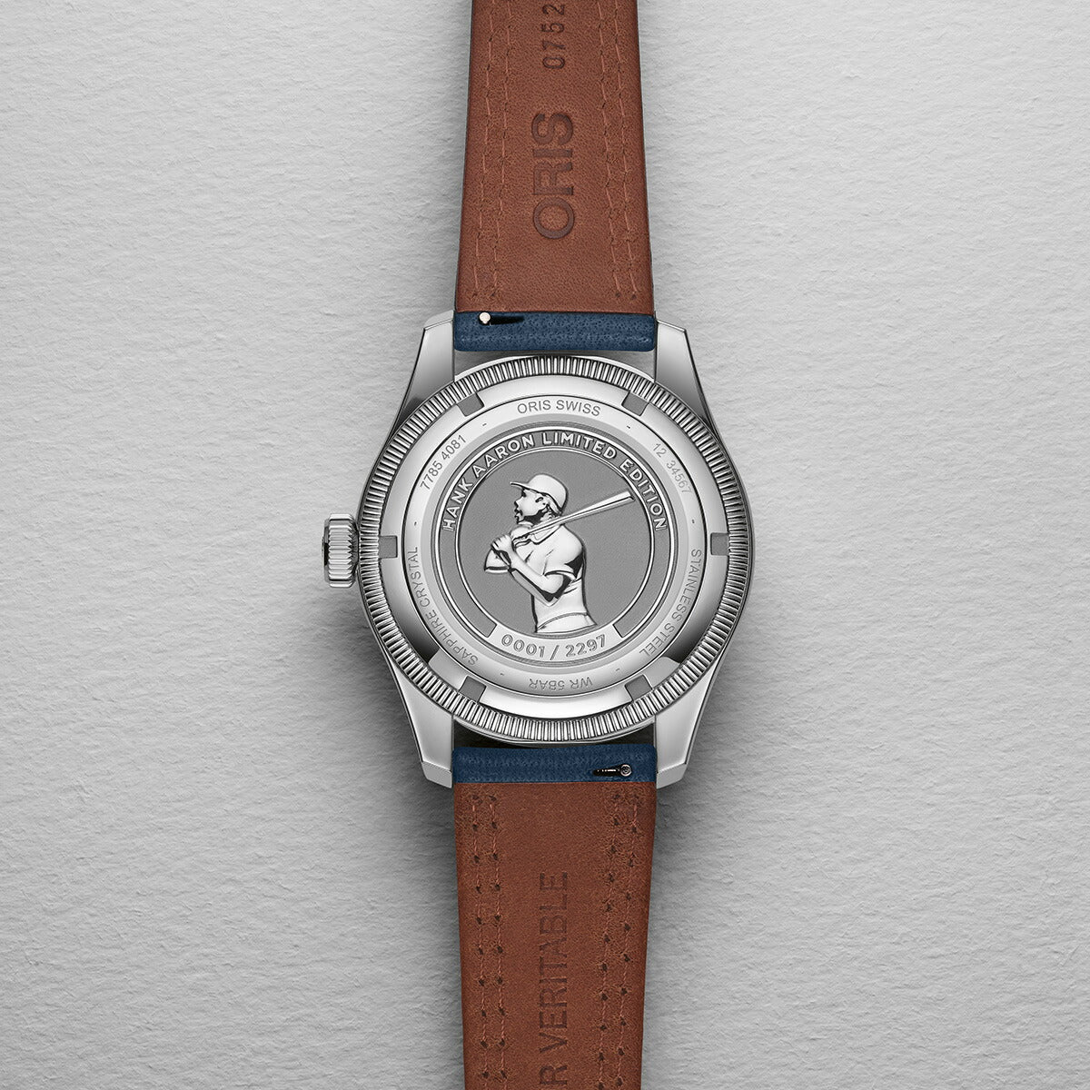 オリス ORIS ビッグクラウン ポインターデイト ハンク・アーロン リミテッドエディション 限定モデル 腕時計 メンズ 自動巻き 01 754 7785 4081-Set【60回分割手数料無料!】