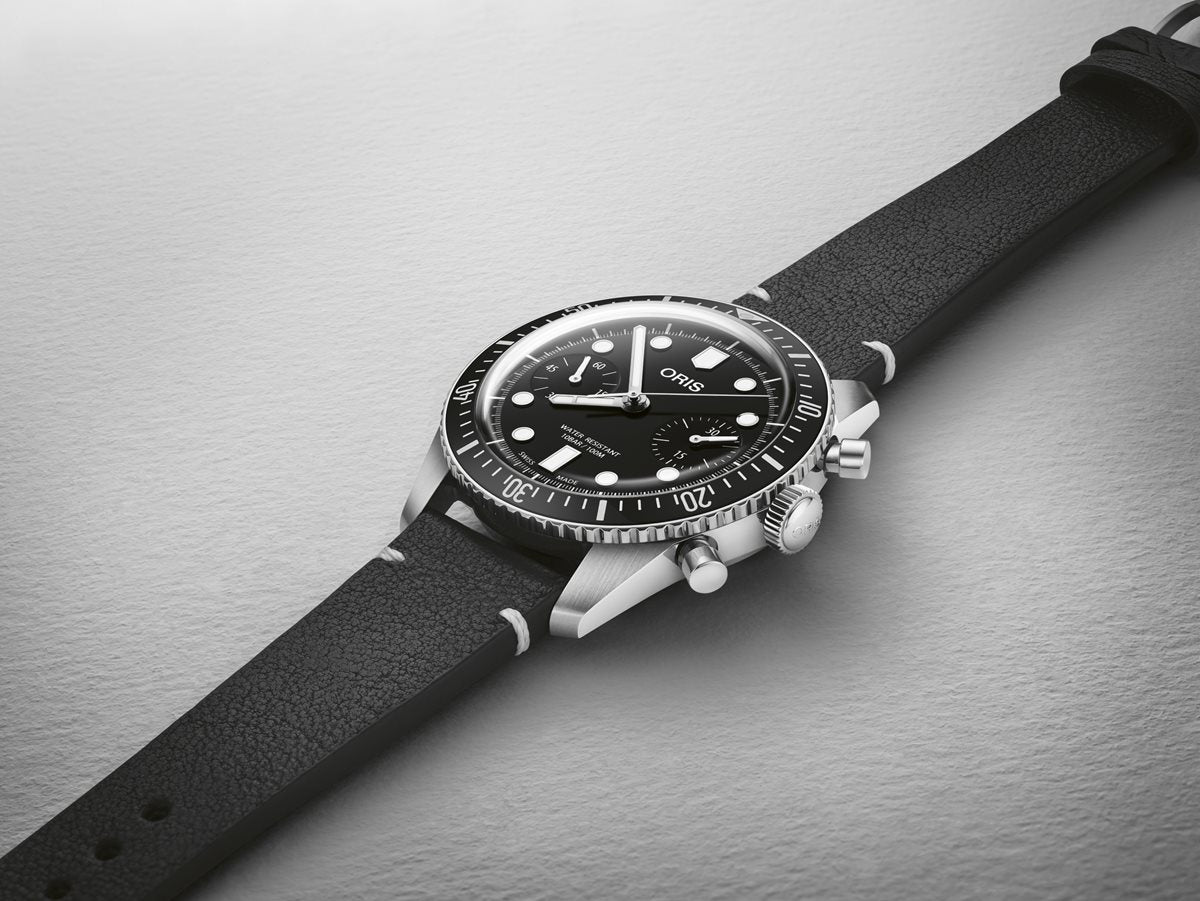 オリス ORIS ダイバーズ65 クロノグラフ DIVERS 腕時計 メンズ 自動巻き 01 771 7791 4054-07 6 20 01【60回分割手数料無料!】