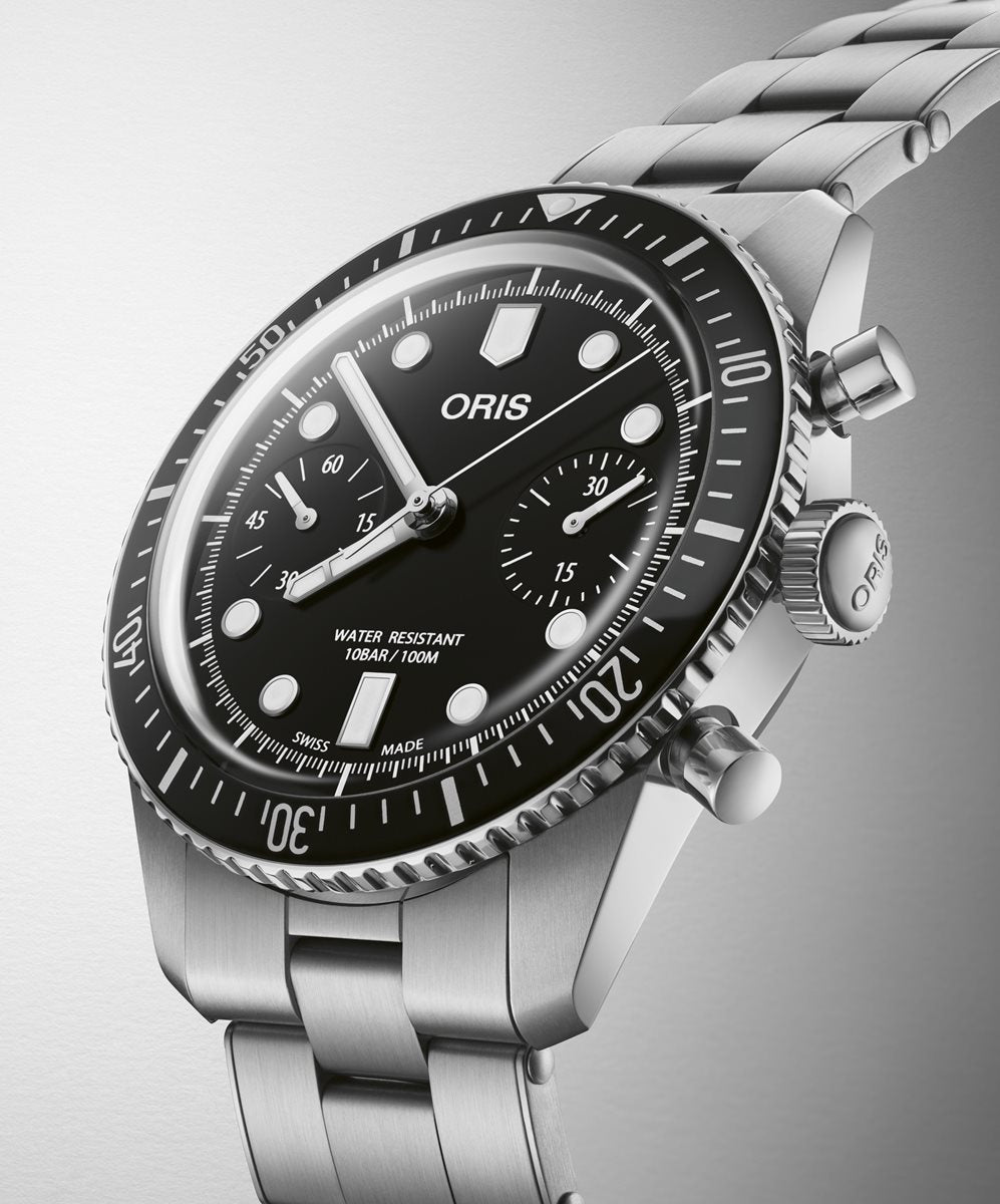 オリス ORIS ダイバーズ65 クロノグラフ DIVERS 腕時計 メンズ 自動巻き 01 771 7791 4054-07 8 20 18【60回分割手数料無料!】