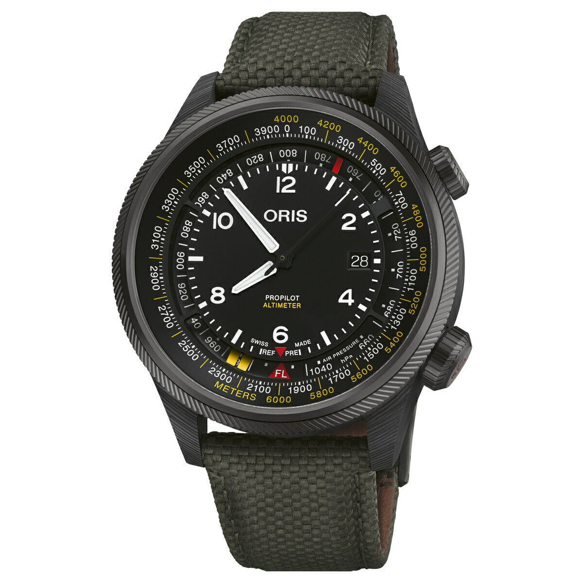 オリス ORIS ビッグクラウン プロパイロット アルティメーター PROPILOT ALTIMETER 腕時計 メンズ 自動巻き 01 793 7775 8764-Set【60回分割手数料無料!】