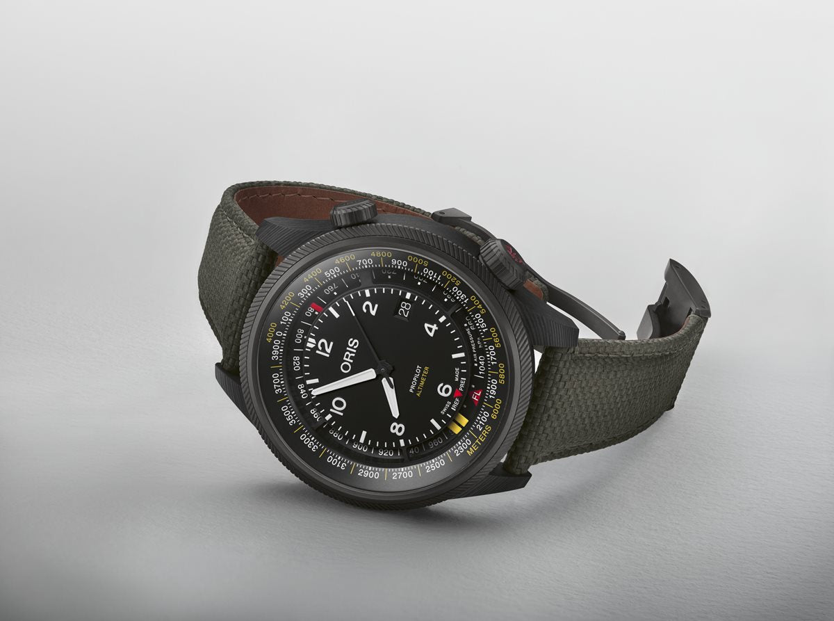 オリス ORIS ビッグクラウン プロパイロット アルティメーター PROPILOT ALTIMETER 腕時計 メンズ 自動巻き 01 793 7775 8764-Set【60回分割手数料無料!】