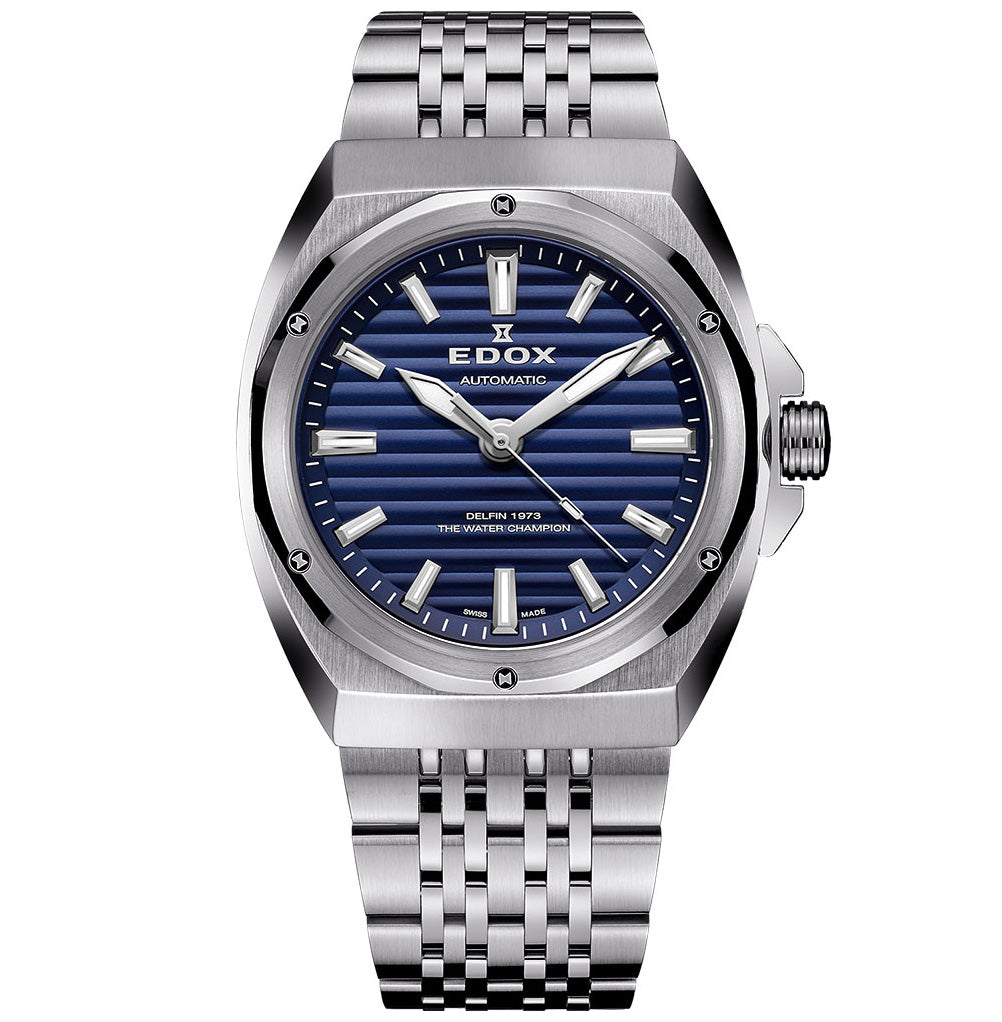 エドックス EDOX デルフィン オリジナル 1973 オートマティック 腕時計 メンズ 自動巻き 80142-3M-BUIN DELFIN THE ORIGINAL 1973 AUTOMATIC【2026 新作】【60回分割手数料無料!】