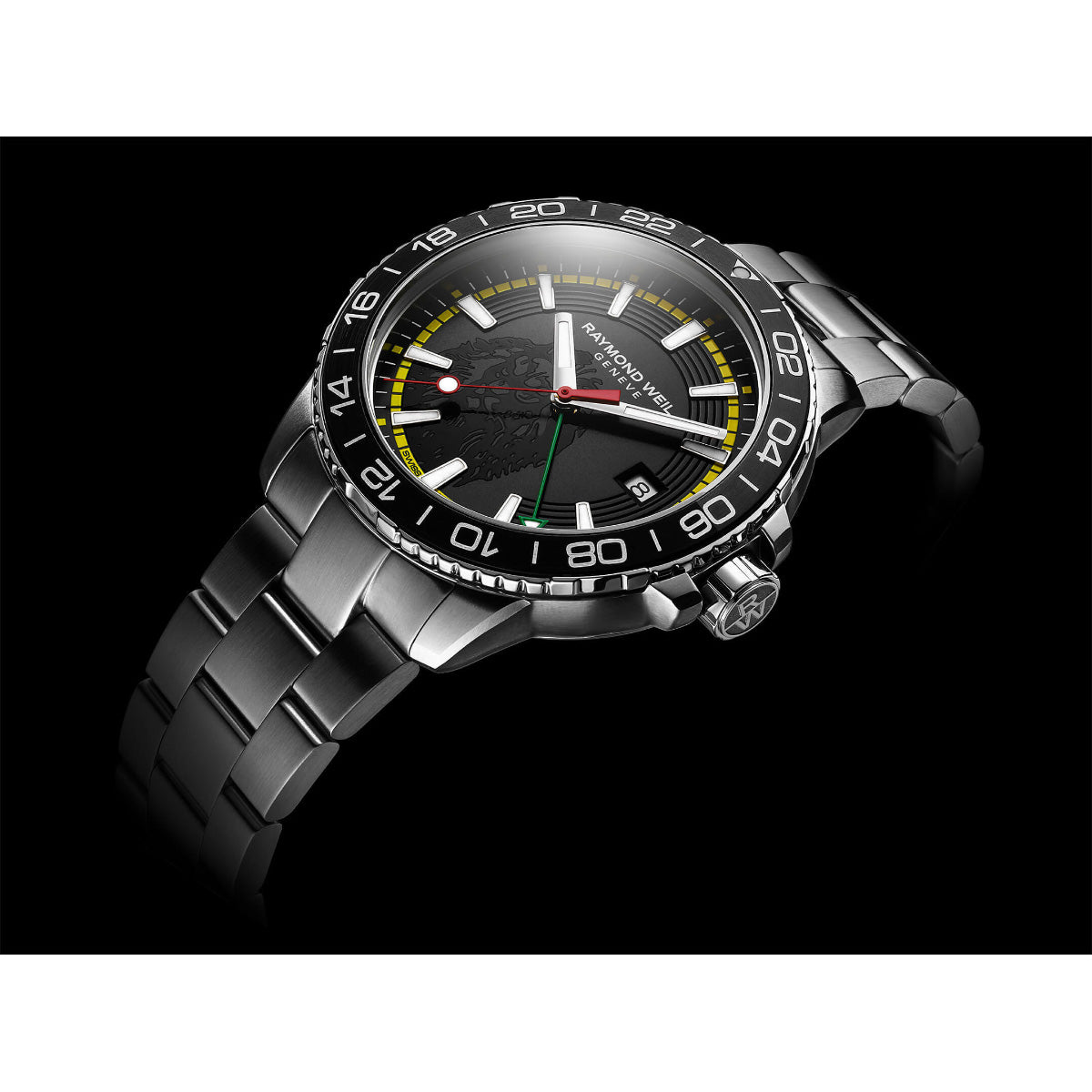 レイモンド ウェイル RAYMOND WEIL タンゴ TANGO ボブマーリーモデル 腕時計 メンズ GMT 8280-ST1-BMY18【60回分割手数料無料!】