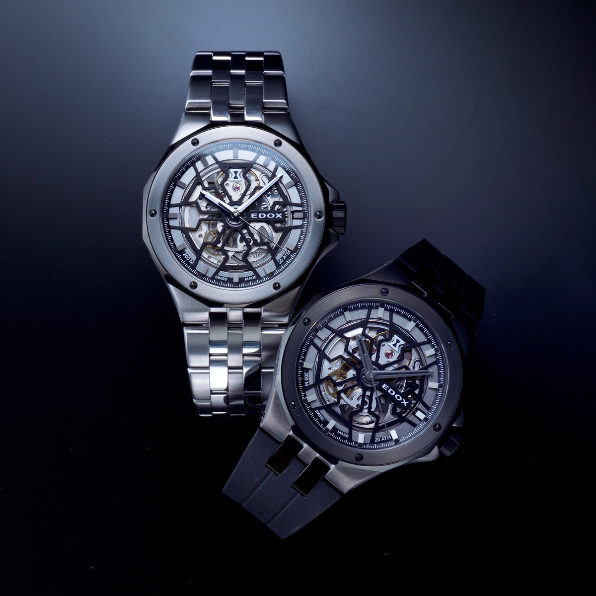 エドックス EDOX デルフィン オリジナル メカノ オートマティック 腕時計 メンズ 自動巻き 85303-3NM-NBG DELFIN【60回分割手数料無料!】