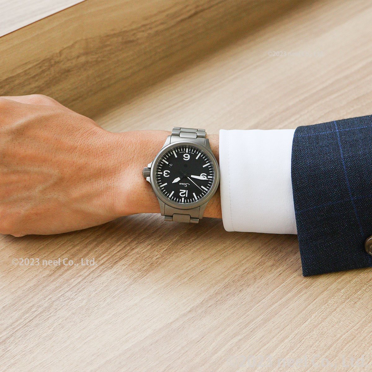 Sinn ジン 856.B 自動巻き 腕時計 メンズ Instrument Watches インストゥルメント ウォッチ ステンレスバンド ドイツ製【60回分割手数料無料!】