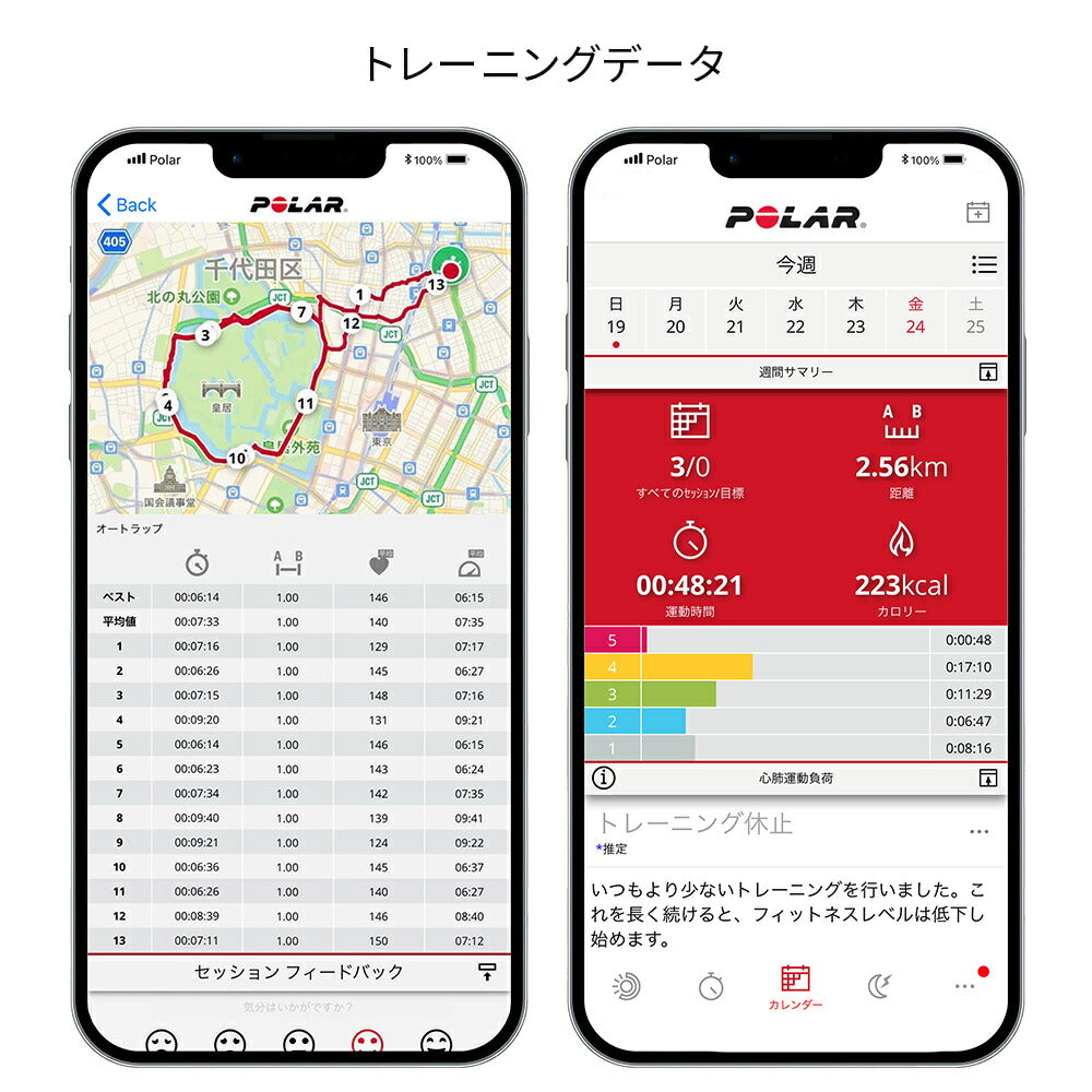 ポラール POLAR VANTAGE V3 スマートウォッチ GPS 心拍 トレーニング マルチスポーツ ランニング 腕時計 ナイトブラック S-L 日本正規品 900108890