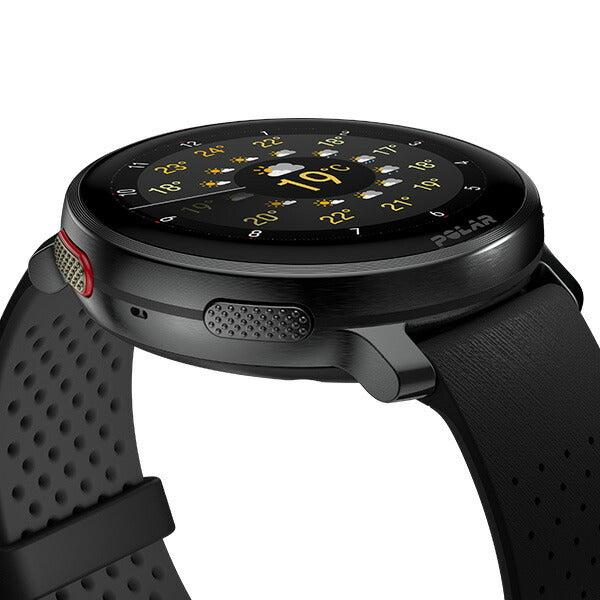 ポラール POLAR VANTAGE V3 スマートウォッチ GPS 心拍 トレーニング マルチスポーツ ランニング 腕時計 ナイトブラック S-L 日本正規品 900108890