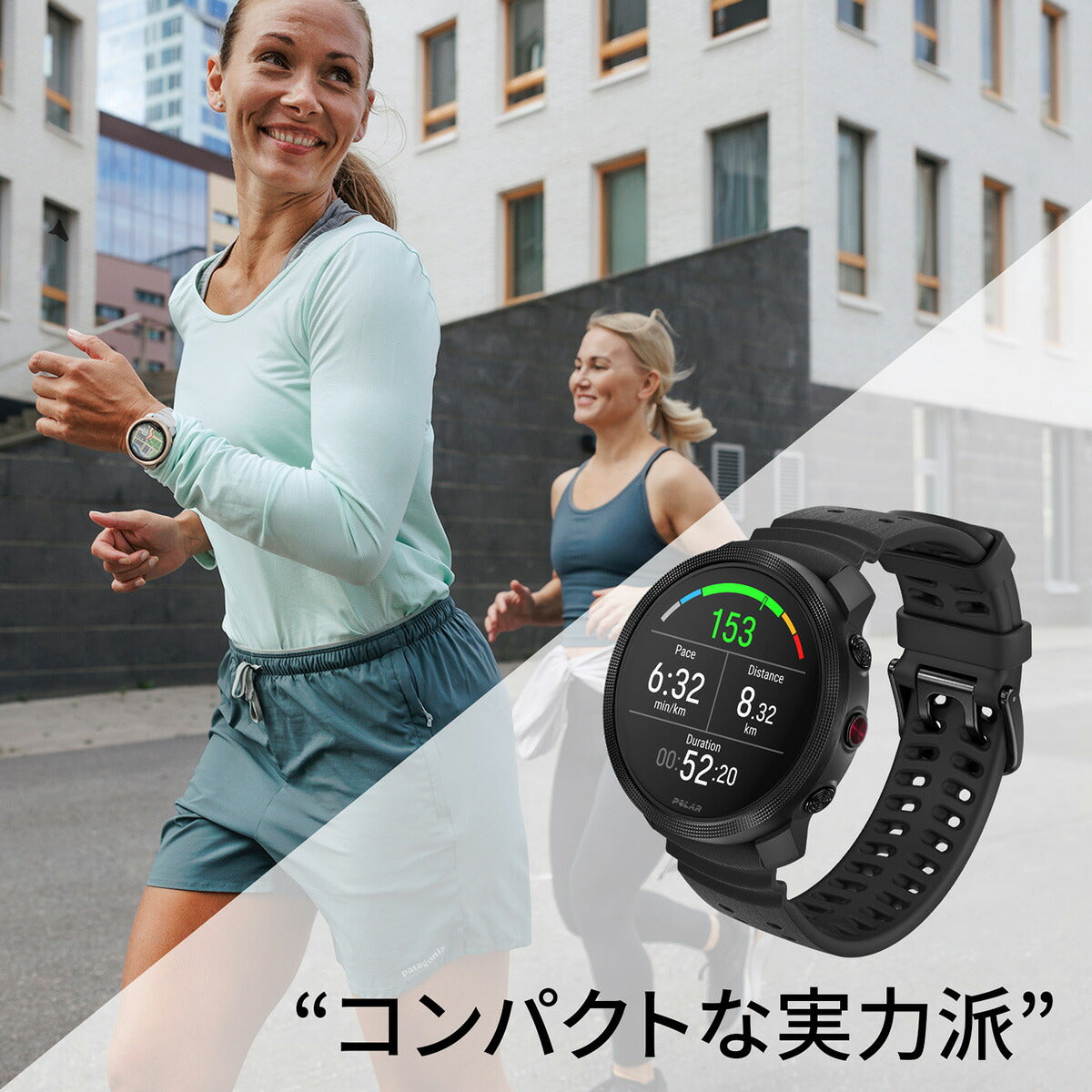 ポラール POLAR Vantage M3 ヴァンテ―ジエムスリー スマートウォッチ GPS マルチスポーツウォッチ 心拍計 ランニング 腕時計 ナイトブラック S-L 900112398