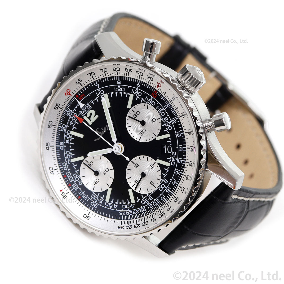 Sinn ジン 903.St.II 腕時計 Instrument Chronographs インストゥルメント クロノグラフ 型押しカウレザーストラップ ドイツ製【60回分割手数料無料!】