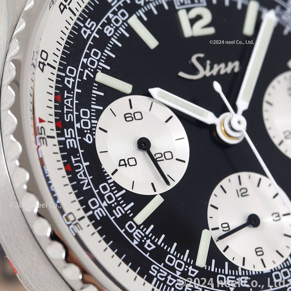 Sinn ジン 903.St.II 腕時計 Instrument Chronographs インストゥルメント クロノグラフ 型押しカウレザーストラップ ドイツ製【60回分割手数料無料!】