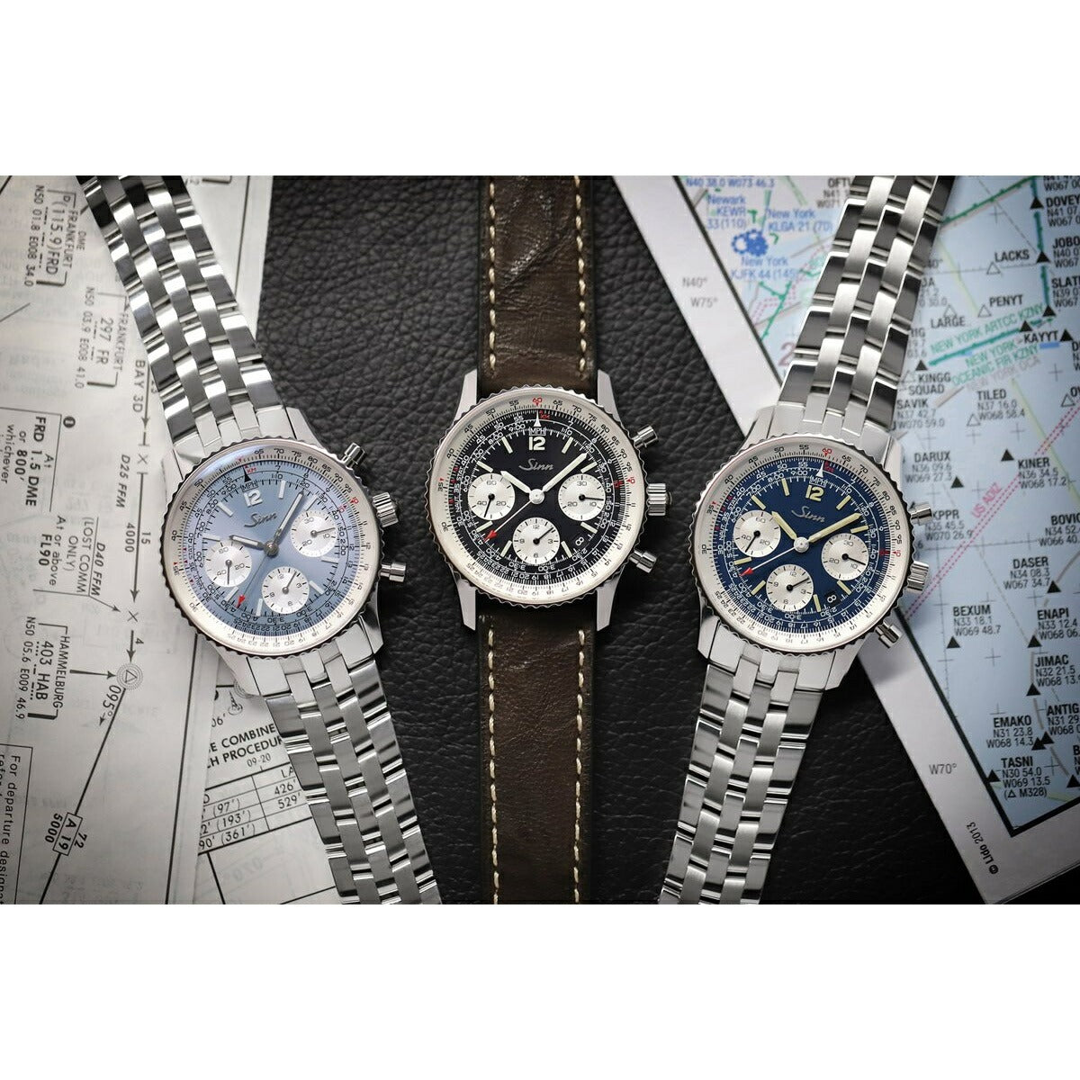 Sinn ジン 903.St.II 腕時計 Instrument Chronographs インストゥルメント クロノグラフ ステンレスバンド ドイツ製【60回分割手数料無料!】