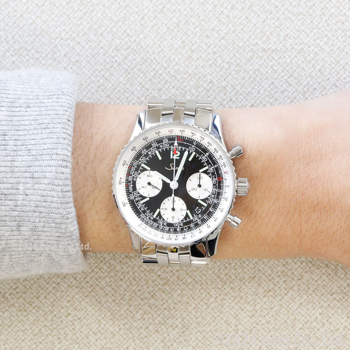 Sinn ジン 903.St.II 腕時計 Instrument Chronographs インストゥルメント クロノグラフ ステンレスバンド ドイツ製【60回分割手数料無料!】