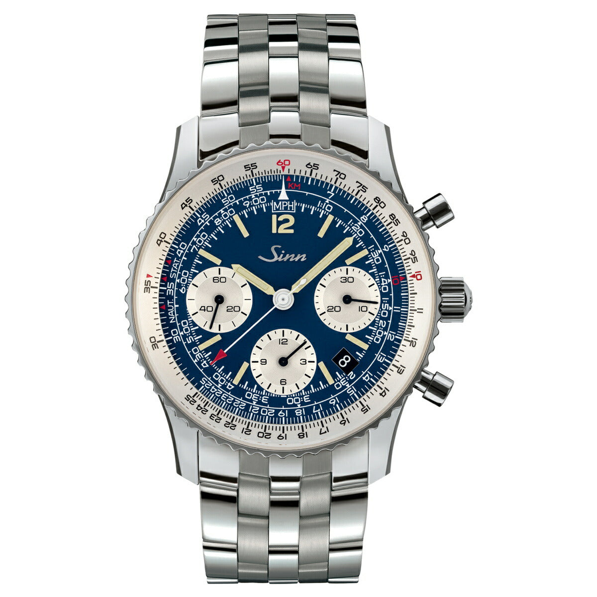 Sinn ジン 903.St.B.E.II 腕時計 Instrument Chronographs インストゥルメント クロノグラフ ステンレスバンド ドイツ製【60回分割手数料無料!】