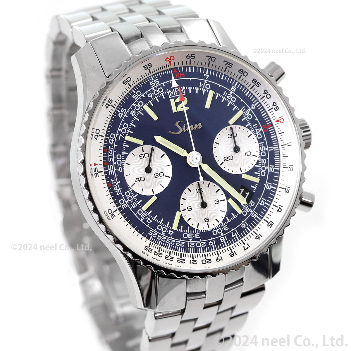Sinn ジン 903.St.B.E.II 腕時計 Instrument Chronographs インストゥルメント クロノグラフ ステンレスバンド ドイツ製【60回分割手数料無料!】