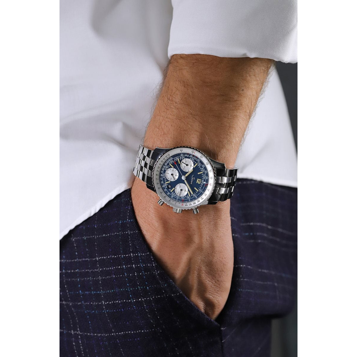 Sinn ジン 903.St.B.E.II 腕時計 Instrument Chronographs インストゥルメント クロノグラフ ステンレスバンド ドイツ製【60回分割手数料無料!】